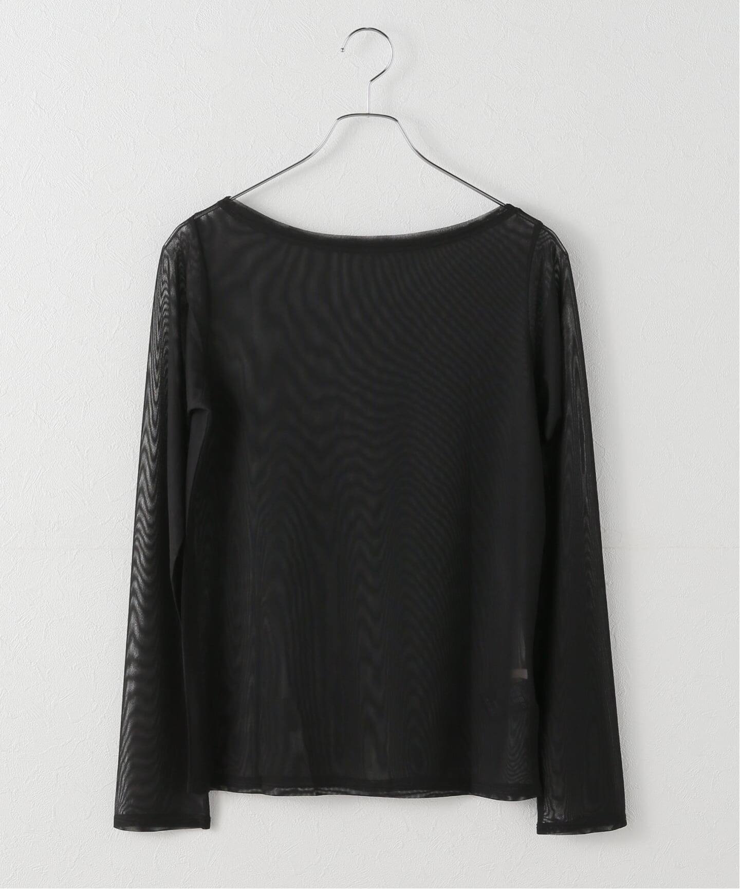 sheer mesh b/n Tシャツ（Tシャツ／カットソー）｜Plage（プラージュ