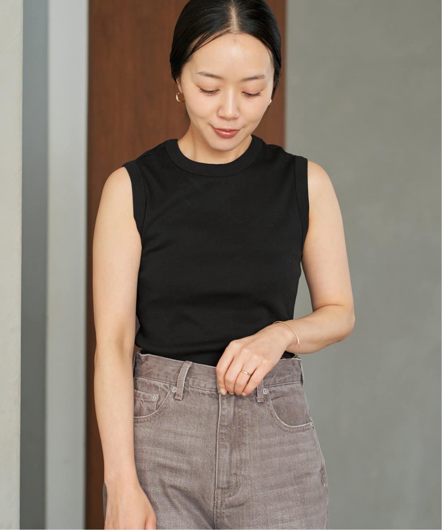 FLORE FLORE / フローレフローレ ESME タンクトップ（Tシャツ