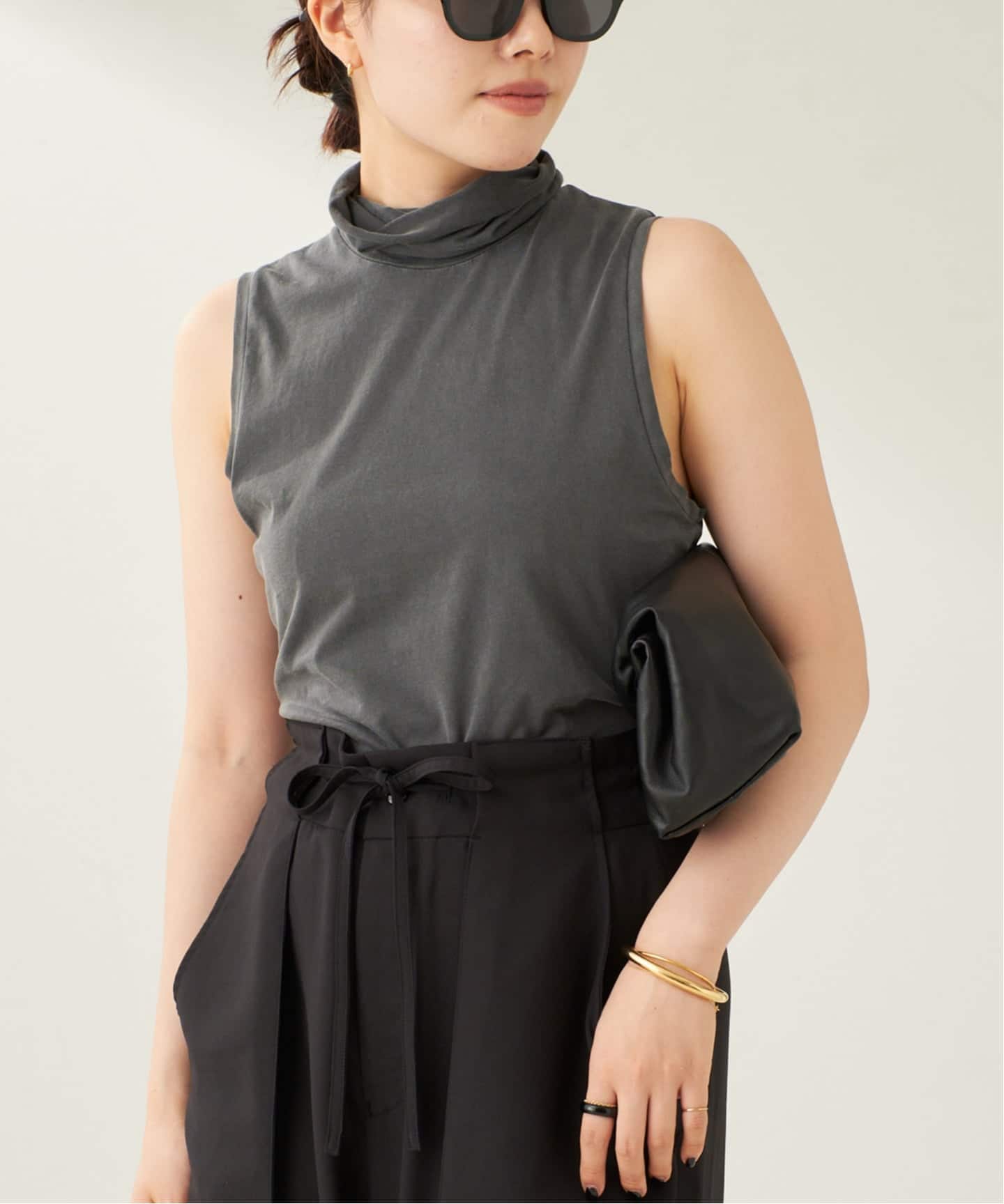 ASHER / アッシャー Tessa Turtleneck タンク
