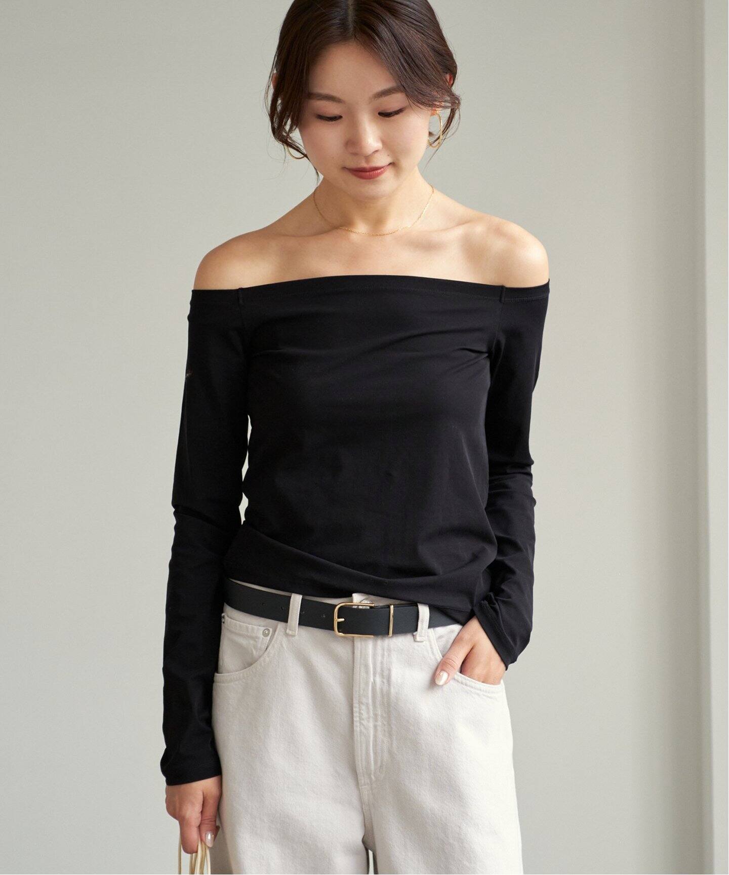 JANE SMITH / ジェーンスミス 別注 OFF SHOULDER プルオーバー（T  