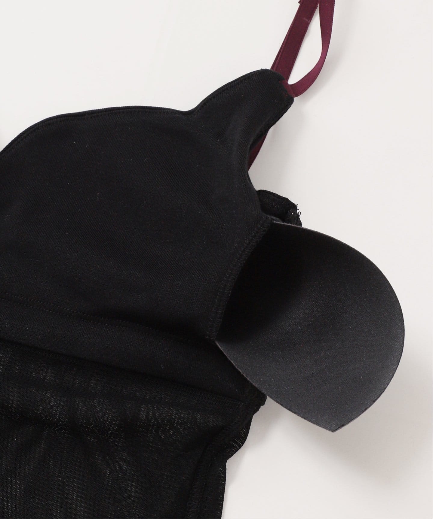 ジェーンスミス JANE SMITH 25SS plage別注 COTTON NYLON キャミ カットソー 38 黒 /MI ■OS レディース JANE SMITH / ジェーンスミス 別注 COTTON NYLON キャミソール