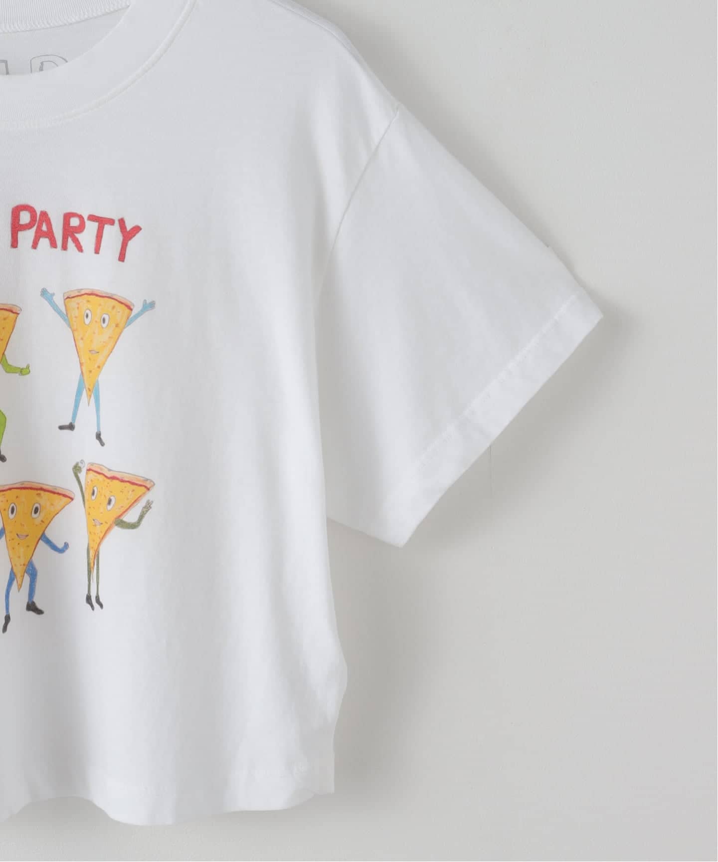 BMSG Nightmare Pizza Tシャツ ホワイト S BMSG Nightmare Pizza Tシャツ ホワイト S