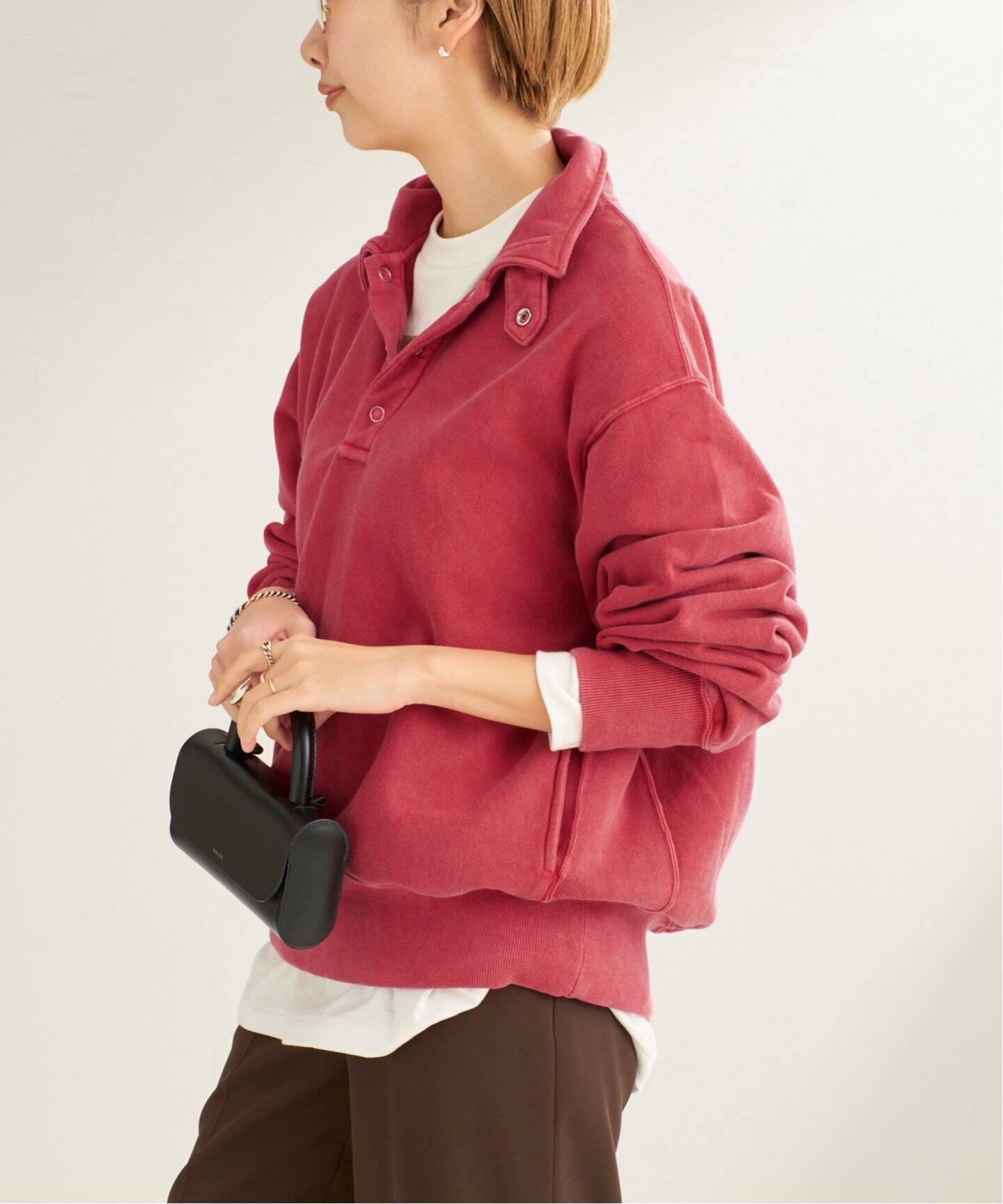 プラージュ　ジェーンスミス　スウェット JANE SMITH/ジェーンスミス PIGMENT DYE COTTON FLEECE SN