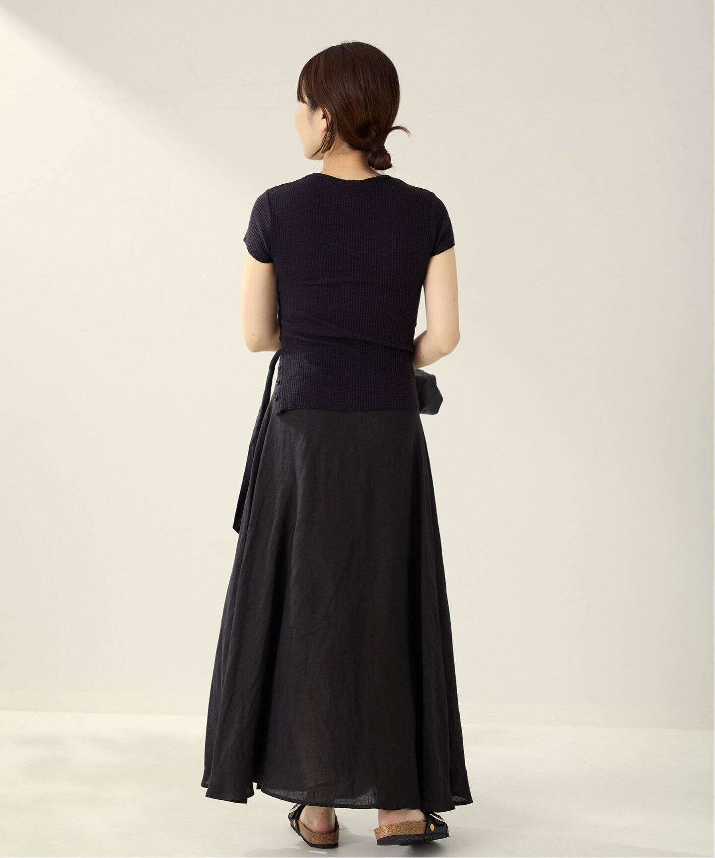 le / ル SIDE BUTTON SLIT トップス（Tシャツ／カットソー