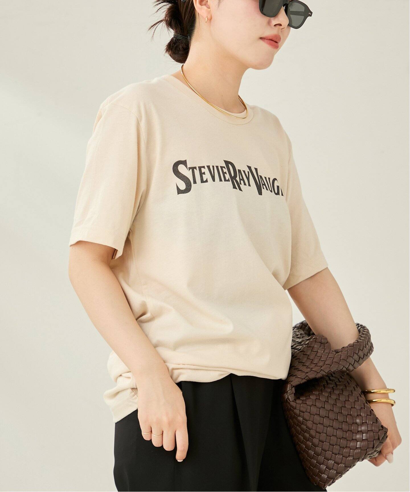 BLUESCENTRIC / ブルースセントリック STEVE RAY VAUGHAN LOGO T
