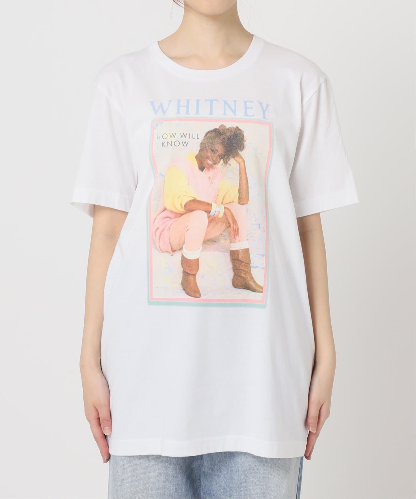 tシャツ BLUESCENTRIC / ブルースセントリック WHINEY HOUSTON HOW WILL Tシャツ レディース plage｜BLUESCENTRIC / ブルースセントリック WHINEY HOUSTON