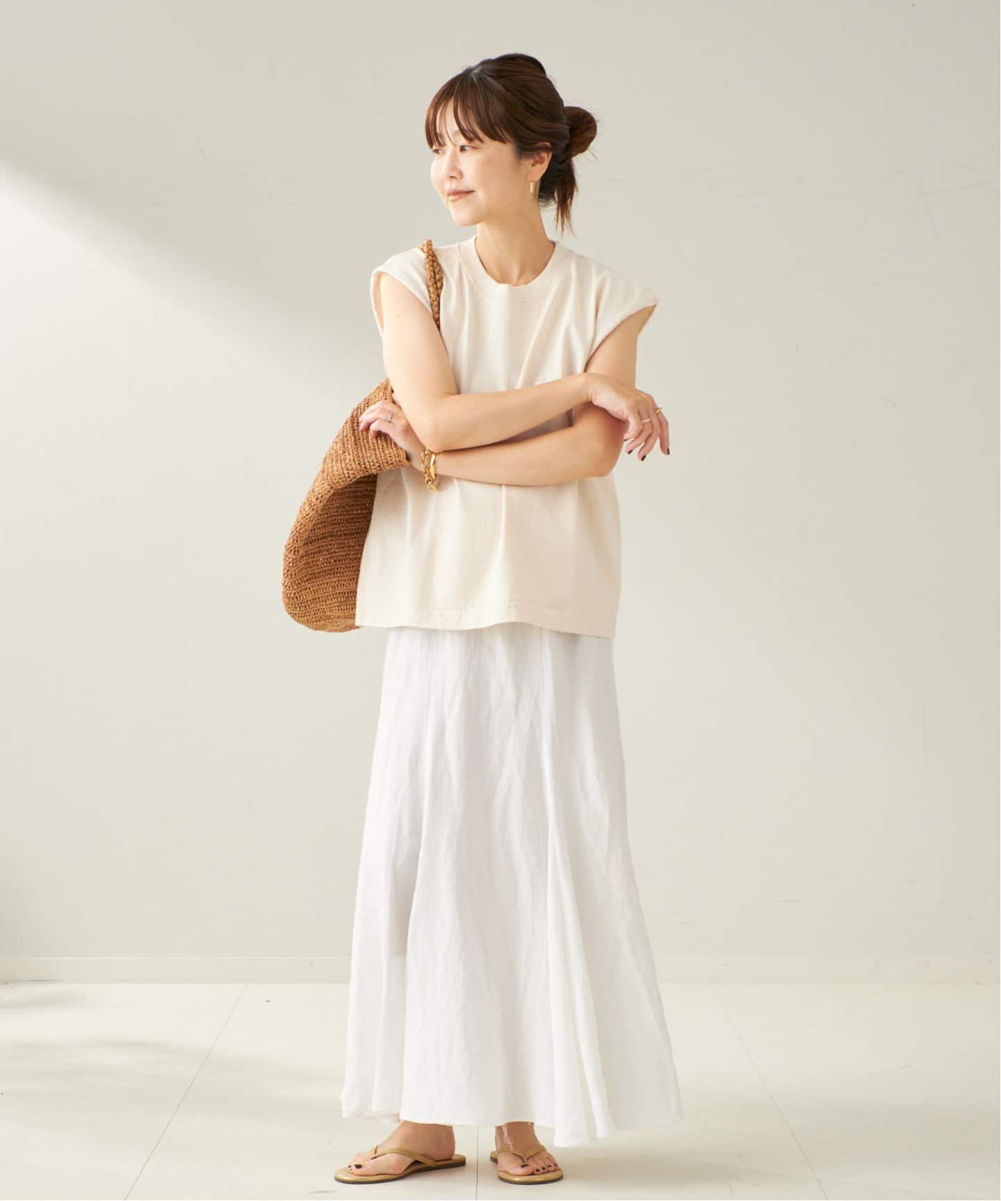 Plage velour Tシャツ　ナチュラル velour Tシャツ（Tシャツ／カットソー）｜Plage（プラージュ）の
