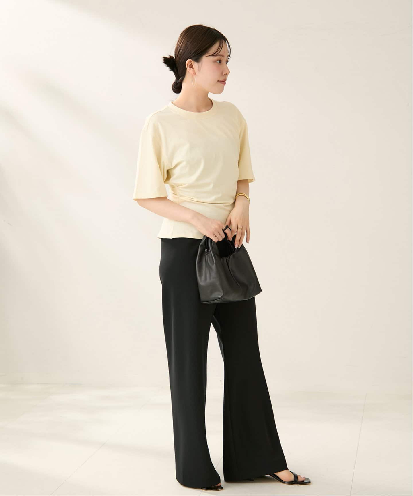 新規購入 ルビエル / LVIR SIDE トップス（Tシャツ JERSEY TUCKED トップス