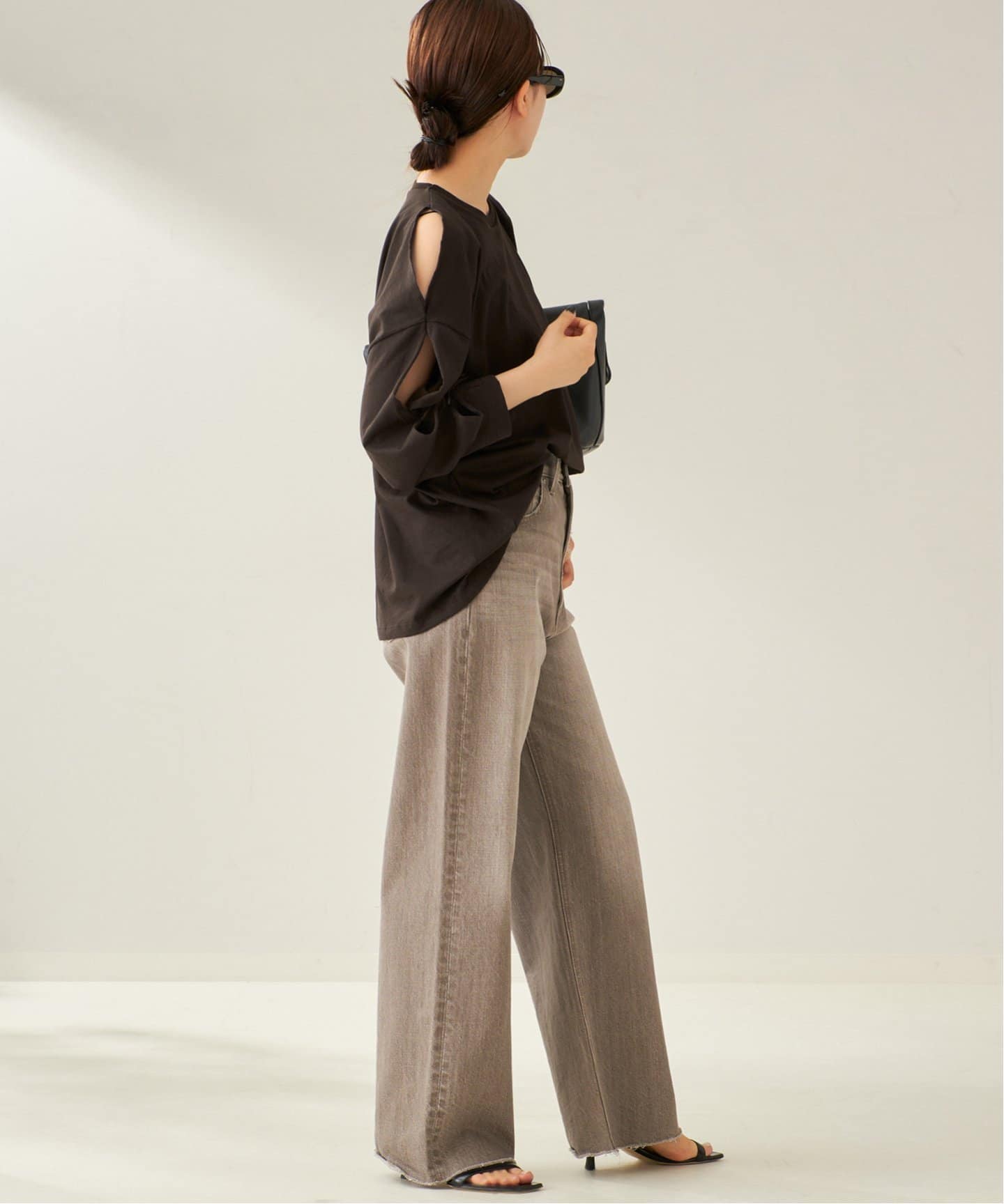 BASERANGE / ベースレンジ PIN LONG スリーブ（Tシャツ／カットソー