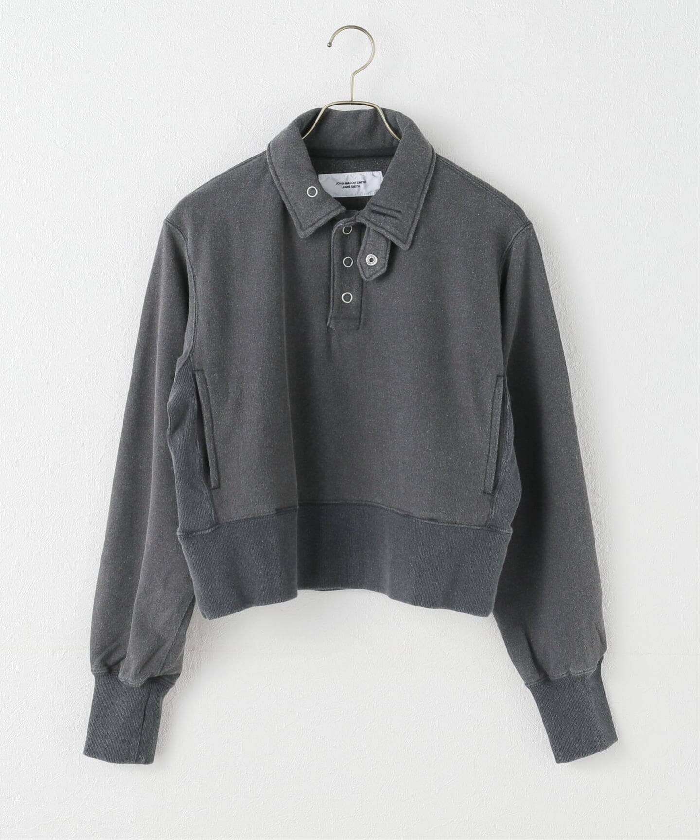 JANE SMITH / ジェーンスミス FROSTING COTTON FLEECE SNAP プル 