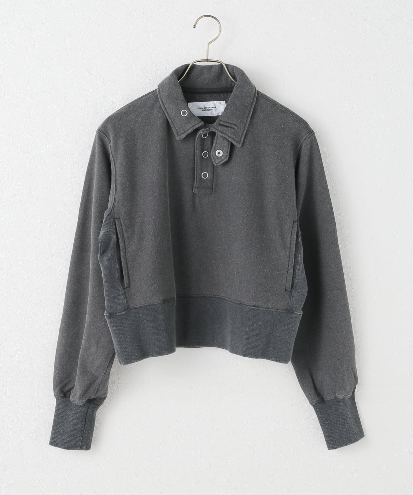 JANE SMITH / ジェーンスミス FROSTING COTTON FLEECE SNAP プル