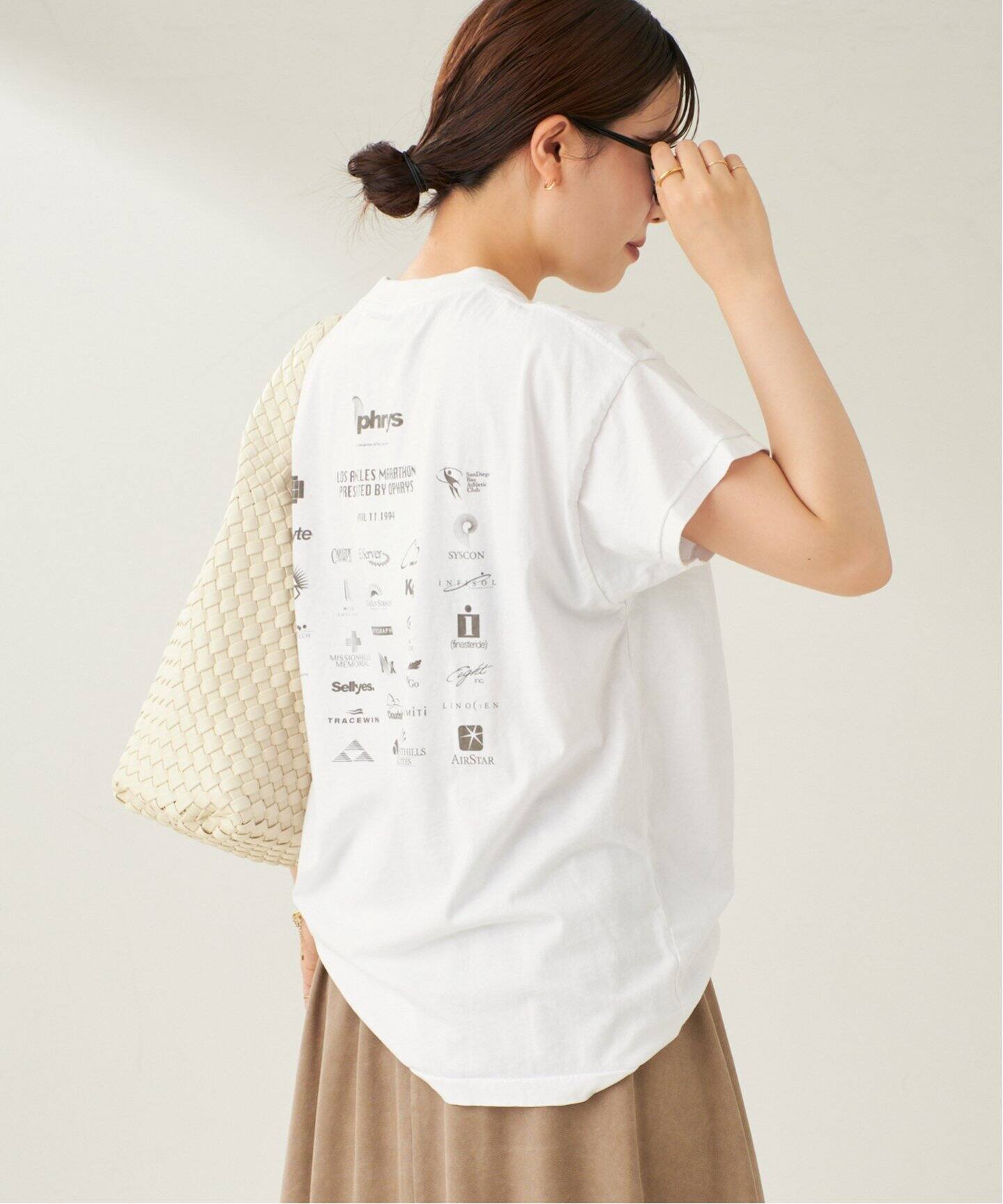 美品 Ophrys / オフリス Plage別注 TEEシャツDEPARTM ophrys / オフリス 別注 S/SL Tシャツ（Tシャツ／カットソー