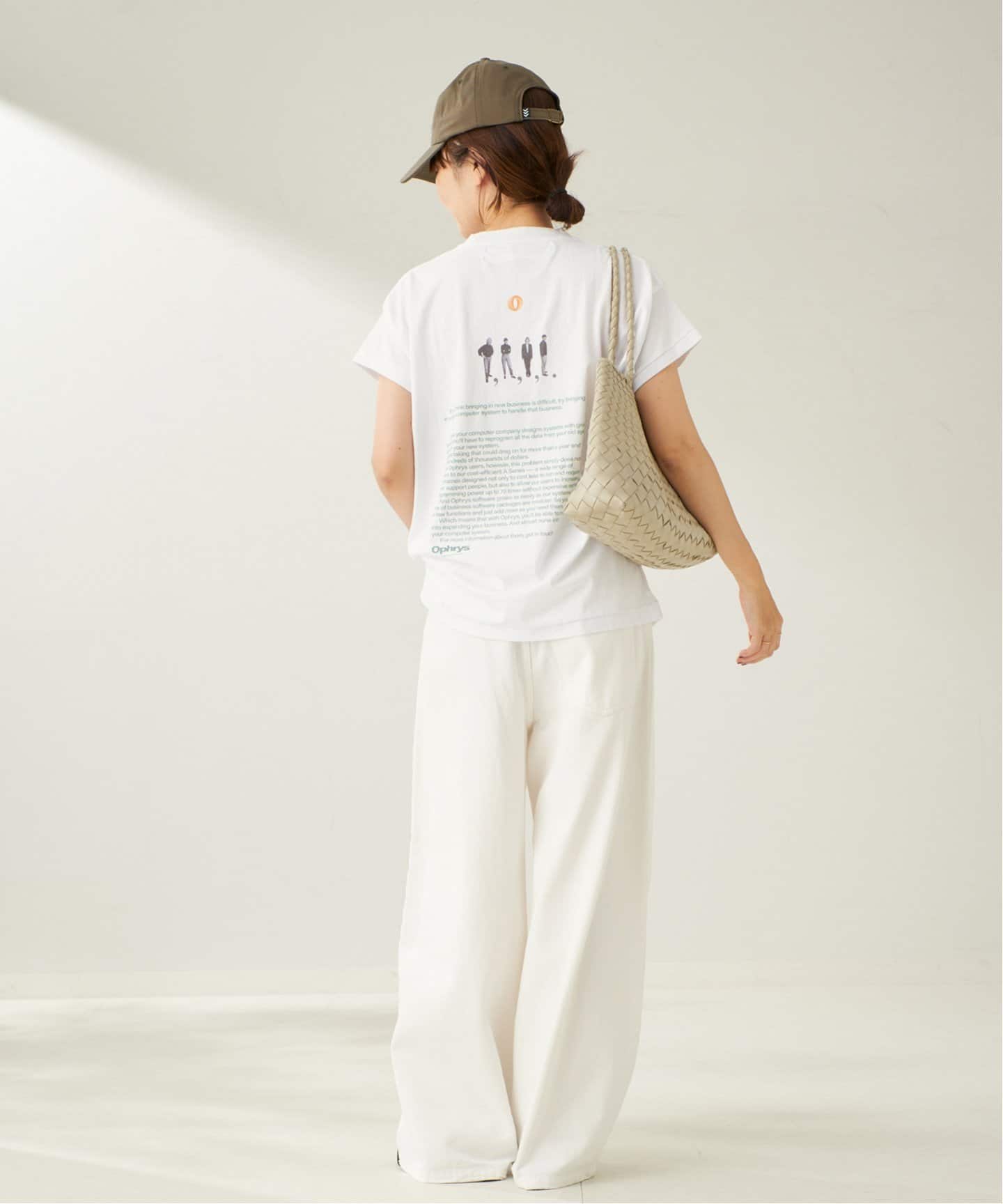 美品 Ophrys / オフリス Plage別注 TEEシャツDEPARTM ophrys / オフリス 別注 S/SL Tシャツ（Tシャツ／カットソー