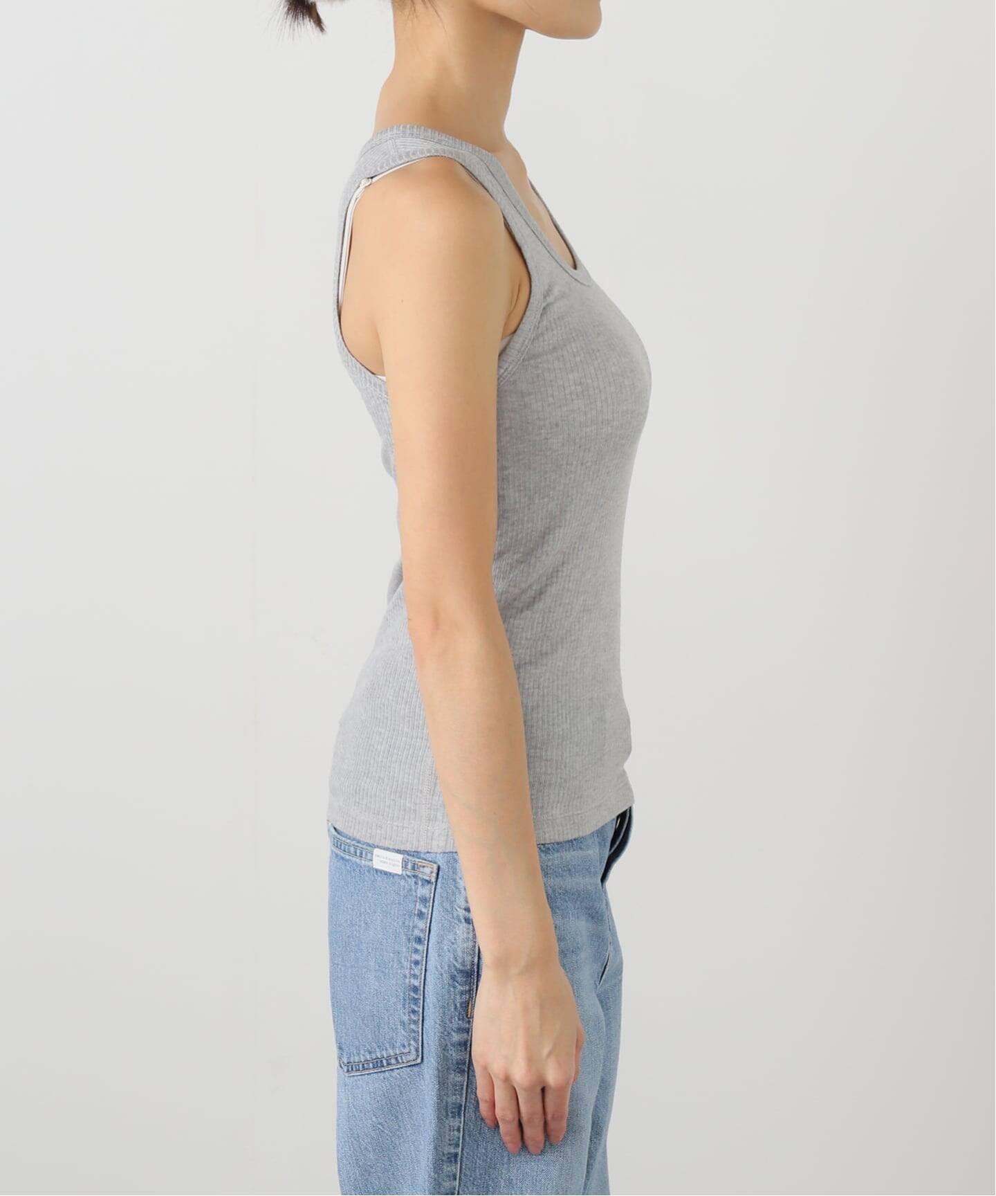 TANC TOKYO / タンクトウキョウ FEEL GOOD RIB SKIN TOP（タンクトップ