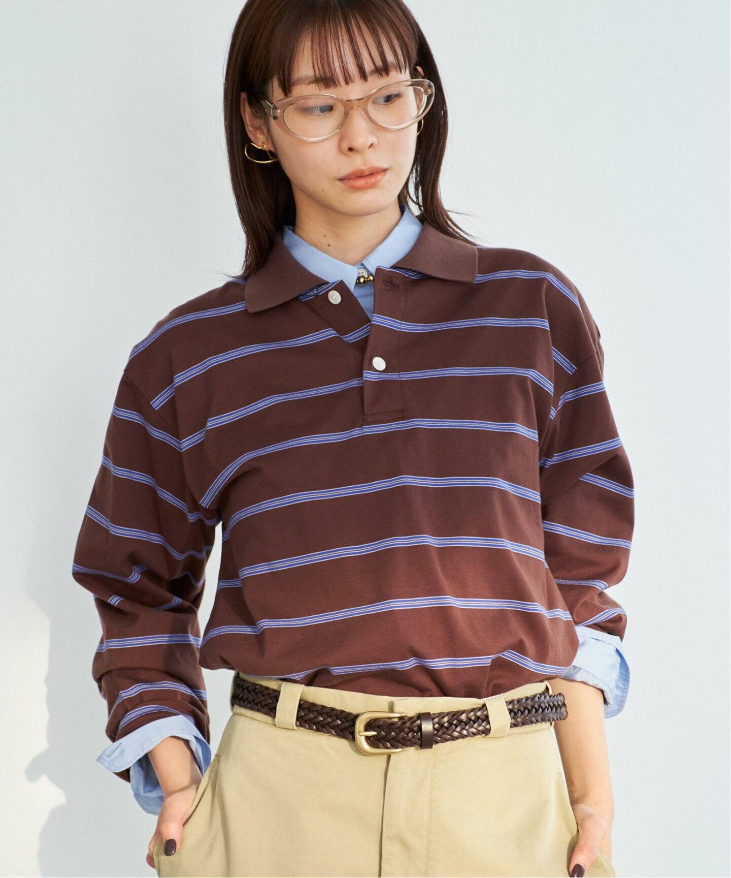 TanC TOKYO / タンクトウキョウ STRIPEPOLO ROMPERS トップス（Tシャツ 