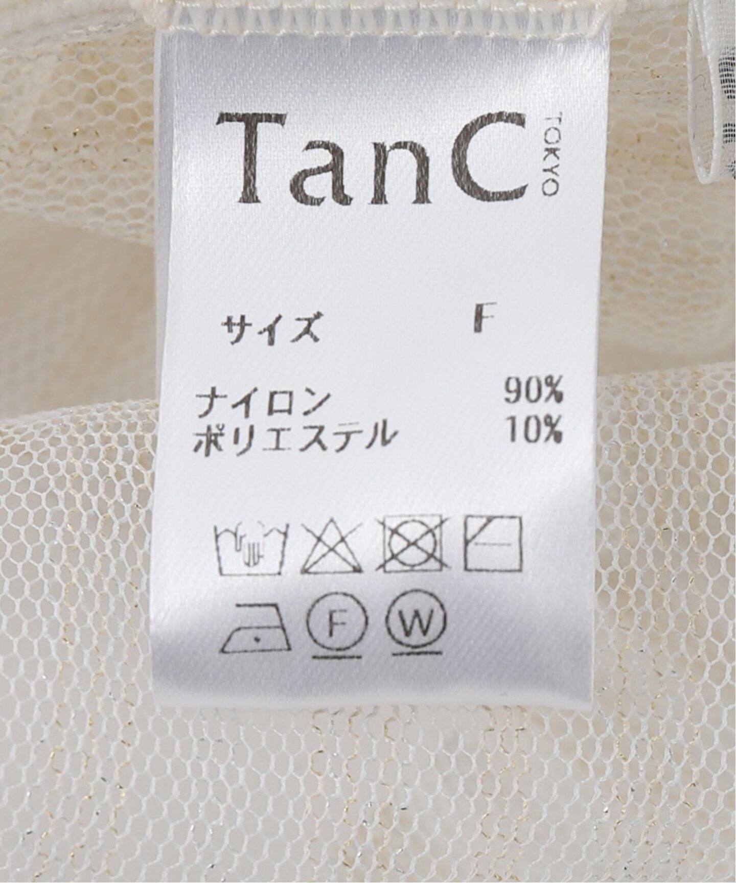 TanC TOKYO / タンクトウキョウ SPARKLING TULLE STRIPE LS トップス
