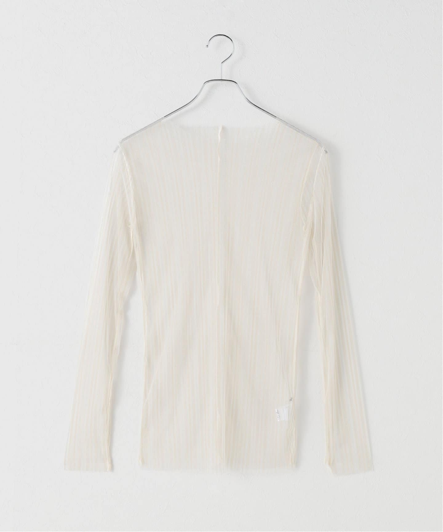 TanC TOKYO / タンクトウキョウ SPARKLING TULLE STRIPE LS トップス
