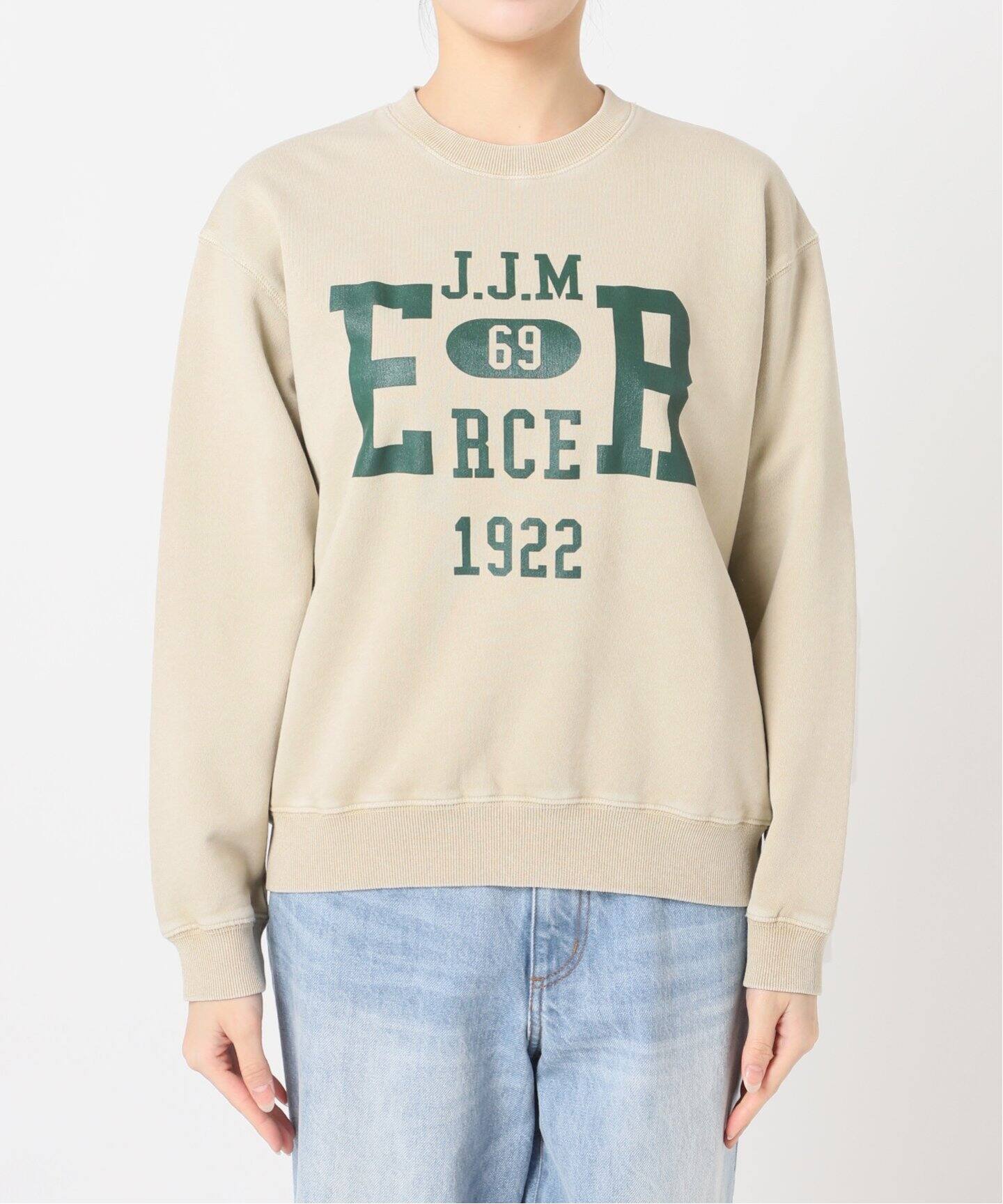 J.J.MERCER / ジェイジェイマーサー 別注 COLLEGE スウェット（Tシャツ 