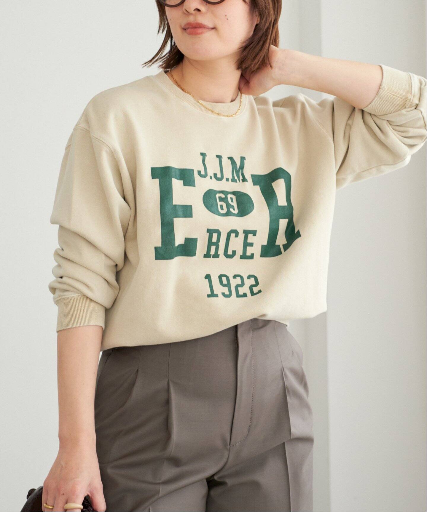J.J.MERCER / ジェイジェイマーサー 別注 COLLEGE スウェット（Tシャツ 