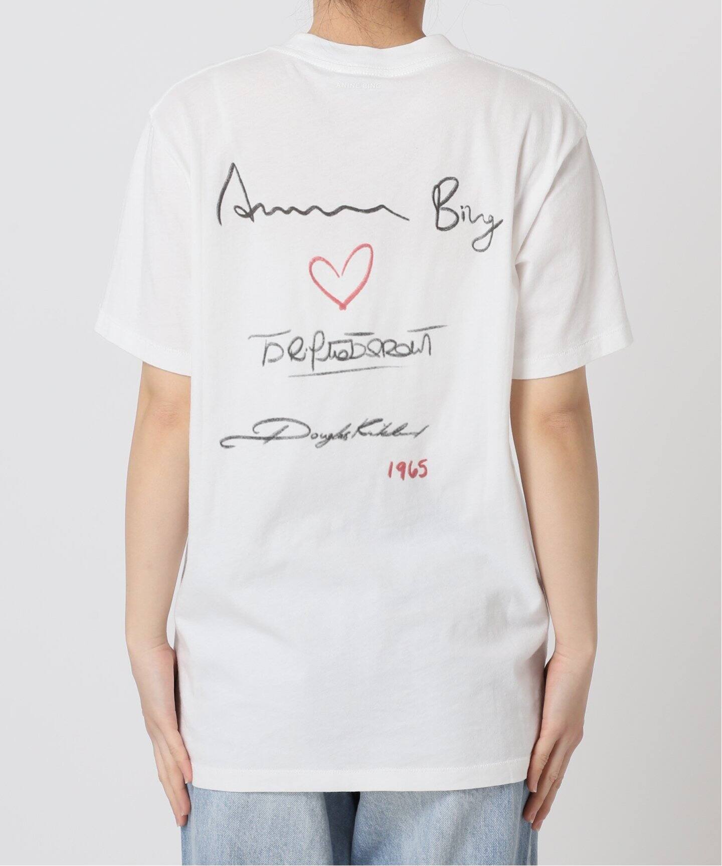 ANINE BING / アニービン LILI TEE BRIGITTE BARDO Tシャツ（Tシャツ 