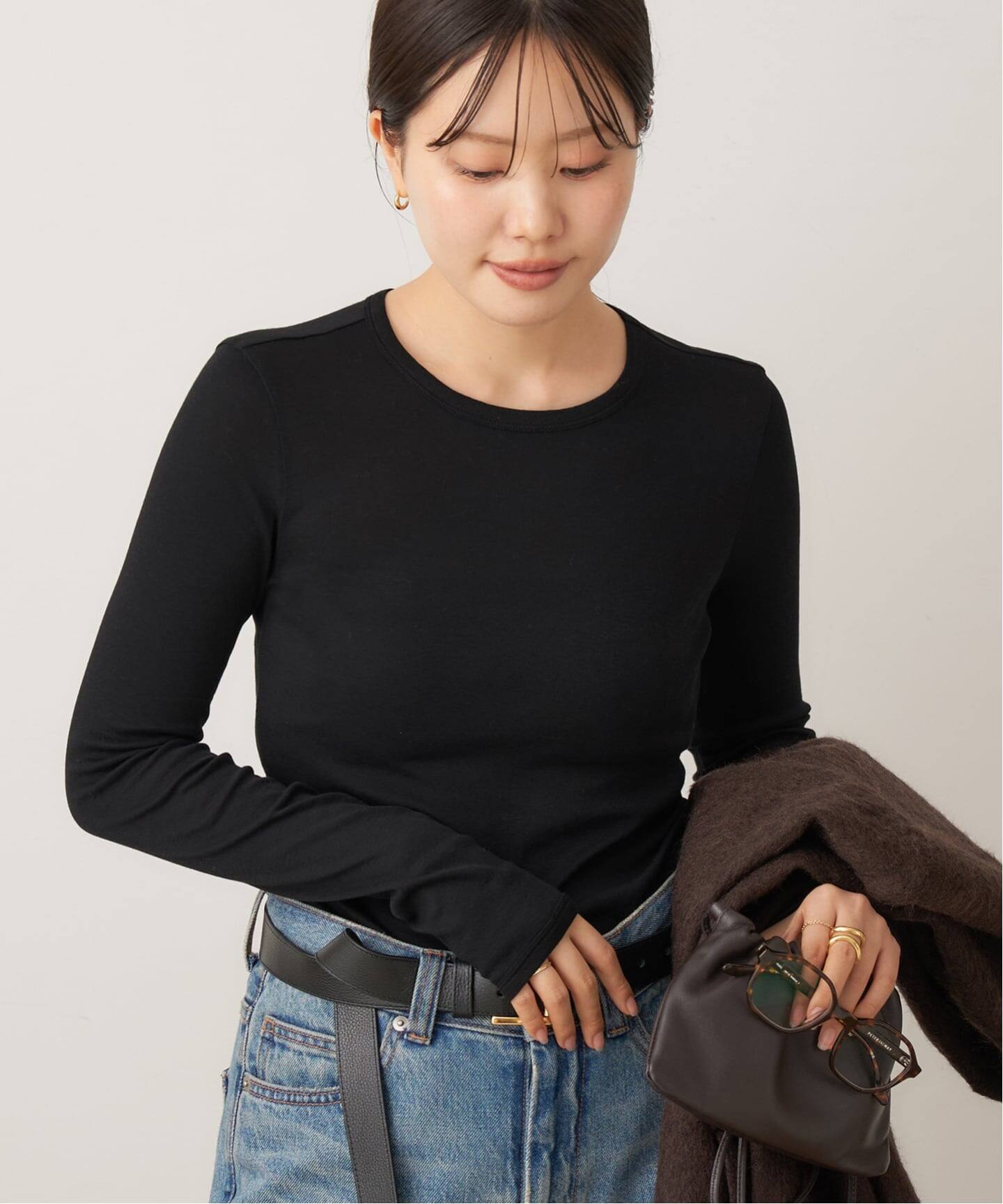 FLORE FLORE（フローレ フローレ）カットソー FLORE FLORE / フローレフローレ OLIVIA LONGSLEEVE トップス（Tシャツ