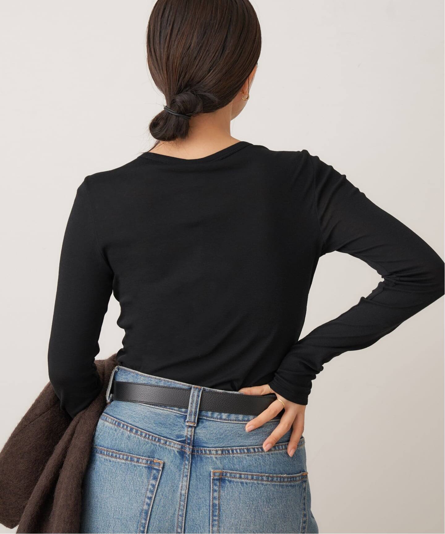 FLORE FLORE（フローレ フローレ）カットソー FLORE FLORE / フローレフローレ OLIVIA LONGSLEEVE トップス（Tシャツ