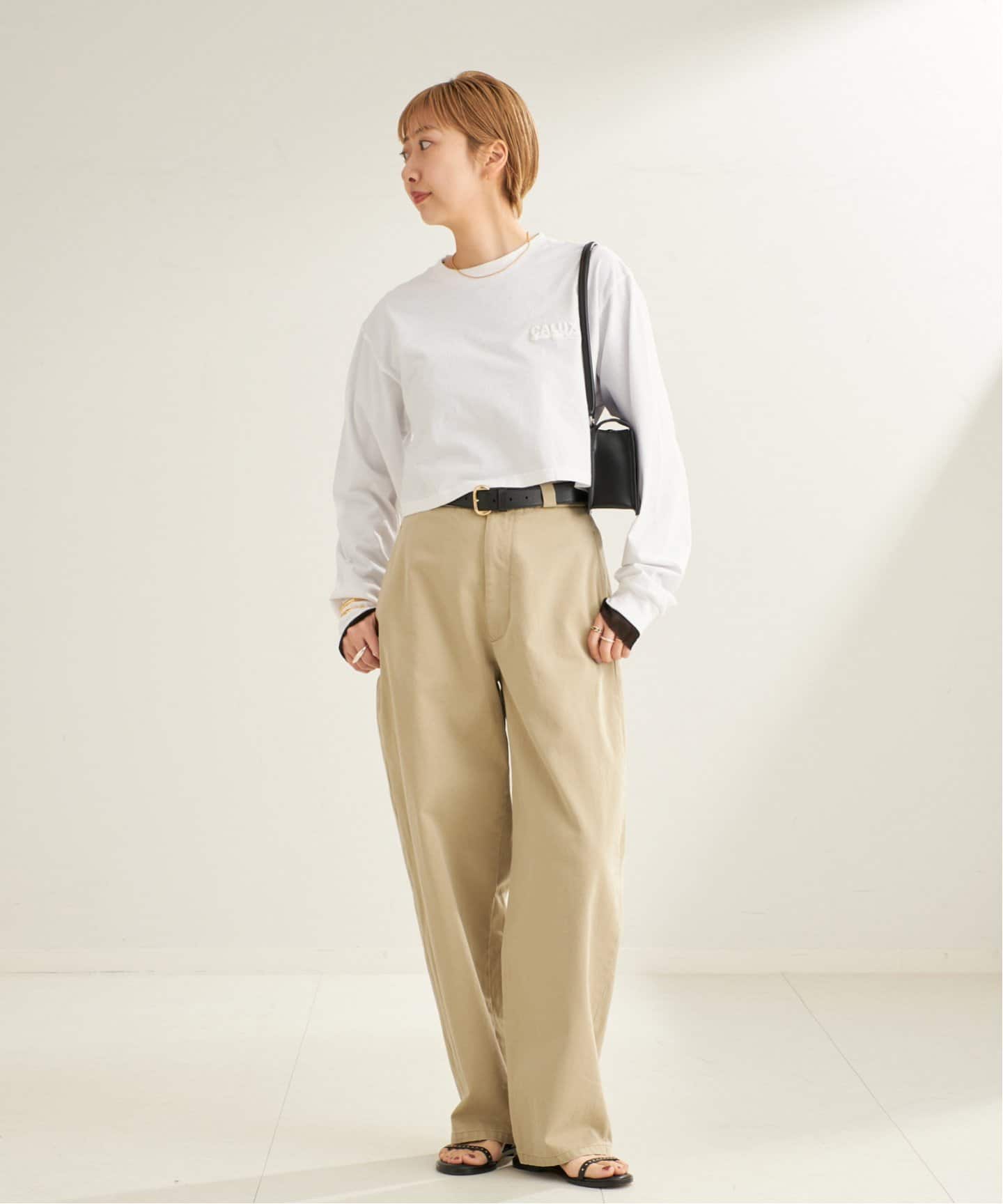 Plage - Plage CALUX ポケット Ｔシャツ plage（プラージュ）の「【CALUX/キャラクス】WIDE PKT Tシャツ
