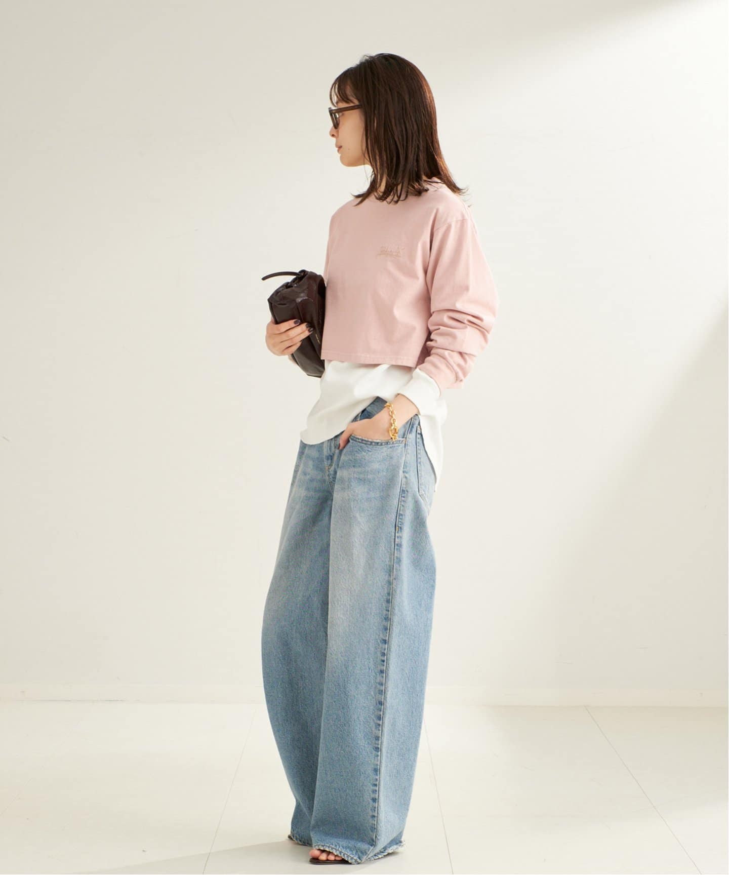 CALUX / キャラクス 別注 LOGO LONG SL Tシャツ（Tシャツ