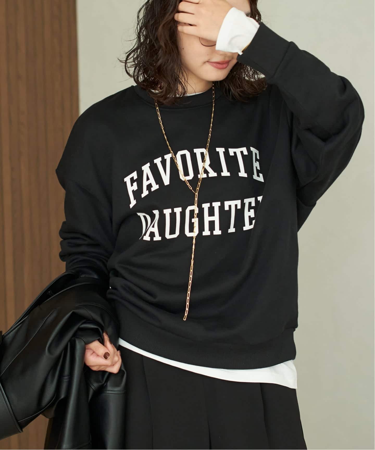 即完売品 秋物先取り Plage　今季人気　スウェットカットソー Cut Off Sleeve スウェットシャツ（Tシャツ／カットソー）｜Plage