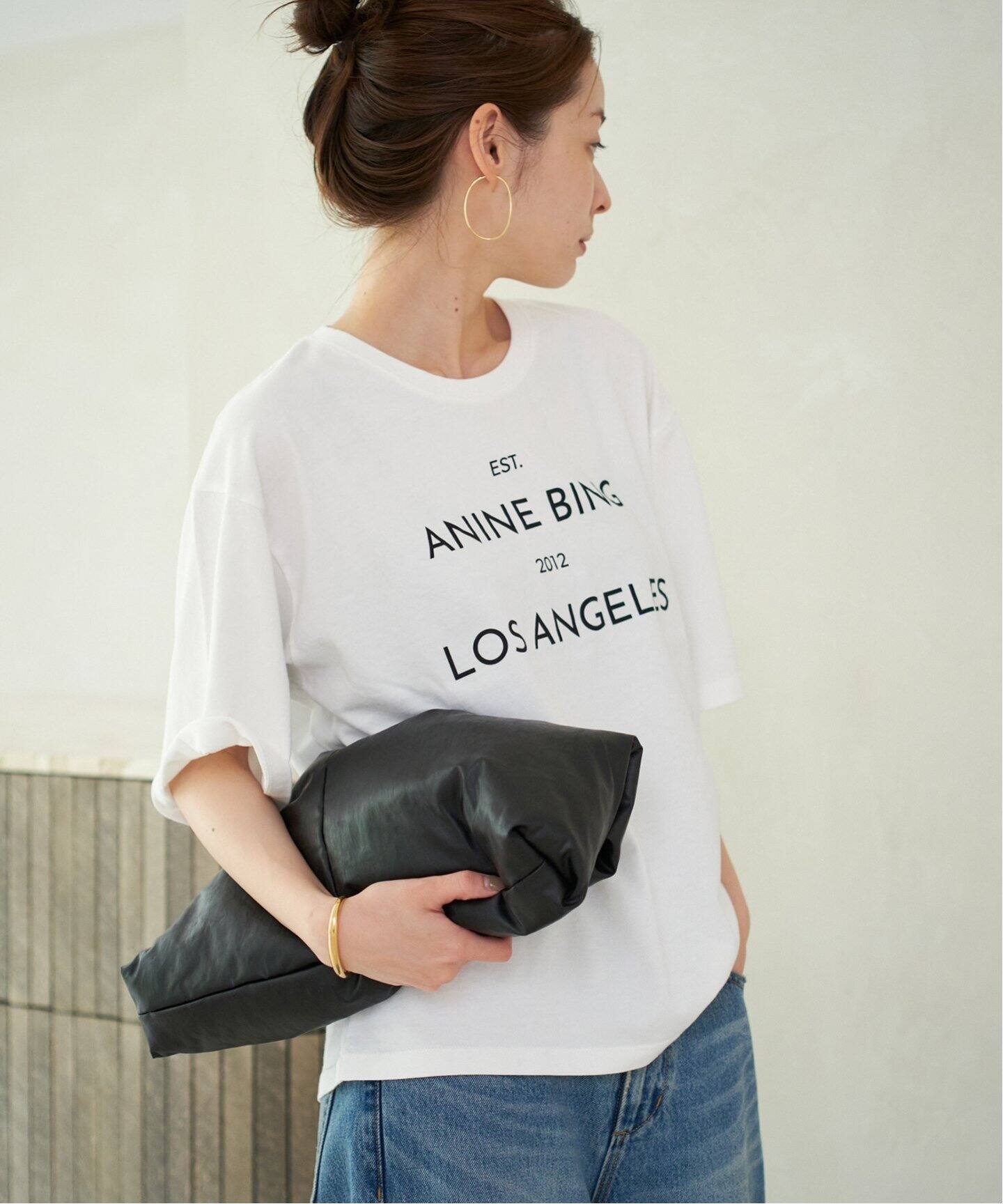 新品タグ付き　Plage購入　ANINE BING　アニービン Tシャツ セール】【ANINE BING/アニービン】 VINTAGE BING Tシャツ（T