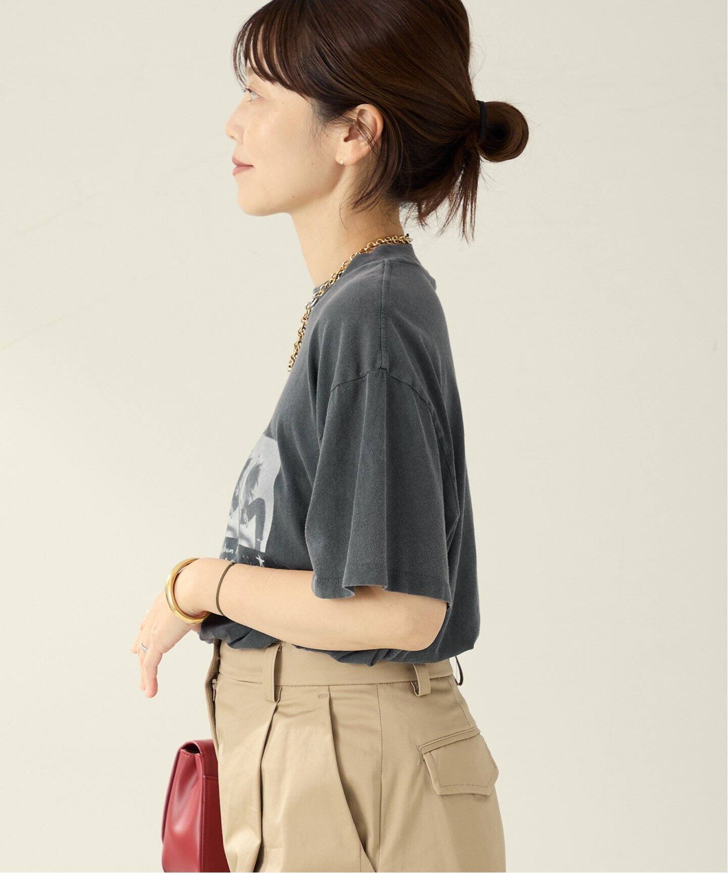 ANINE BING / アニービン ASHTON TEE CONCERT Tシャツ（Tシャツ