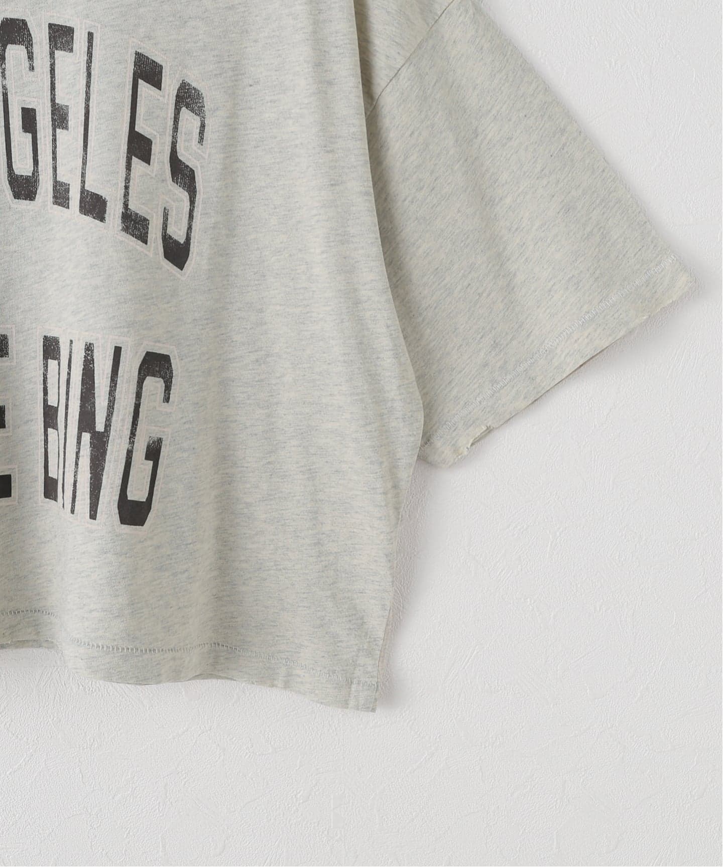 ANINE BING / アニービン JOHNNY CROPPED Tシャツ（Tシャツ