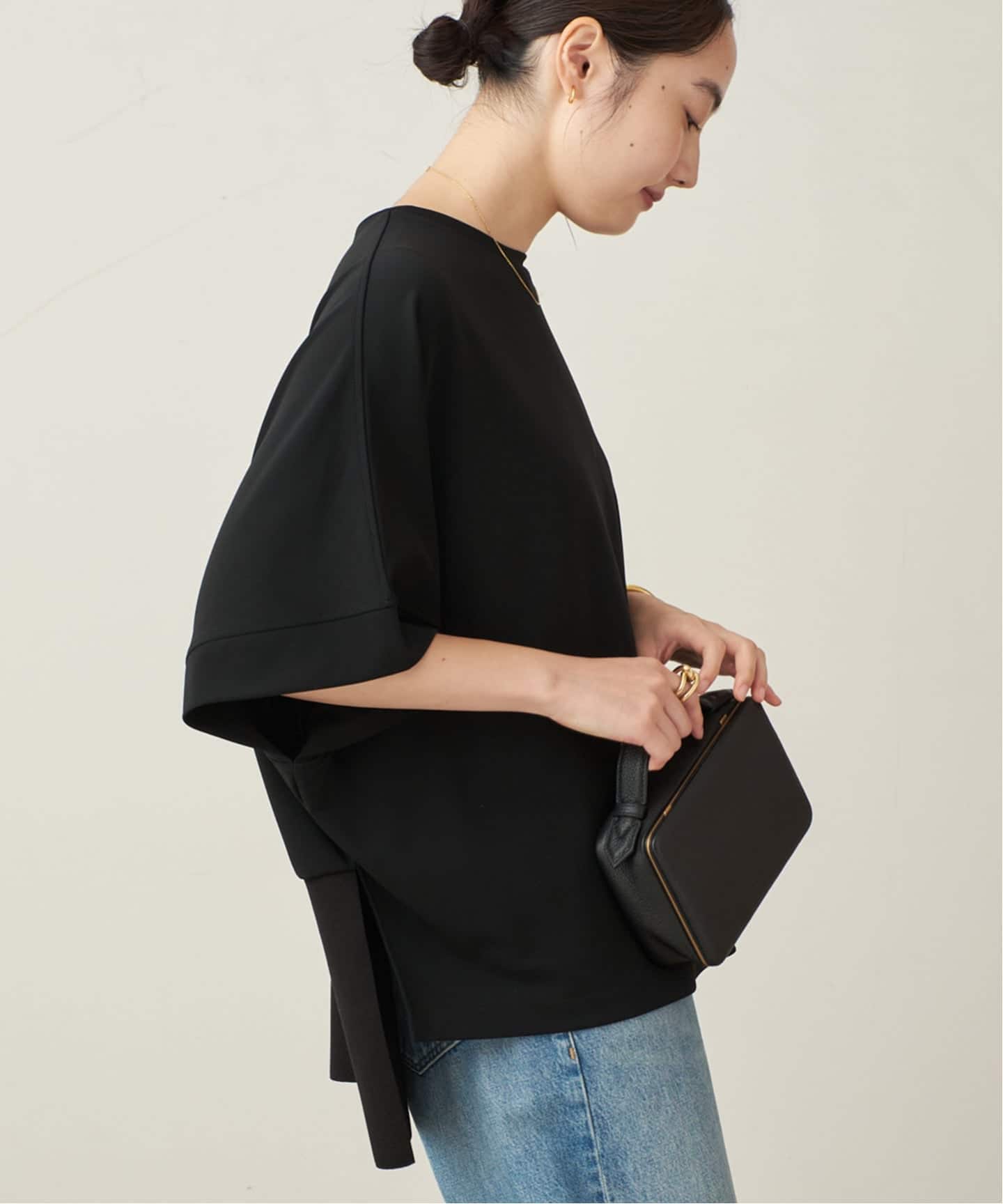 【美品】plage ADORE SWEAT ADORE / アドーア 別注 JERSEY トップス（Tシャツ／カットソー