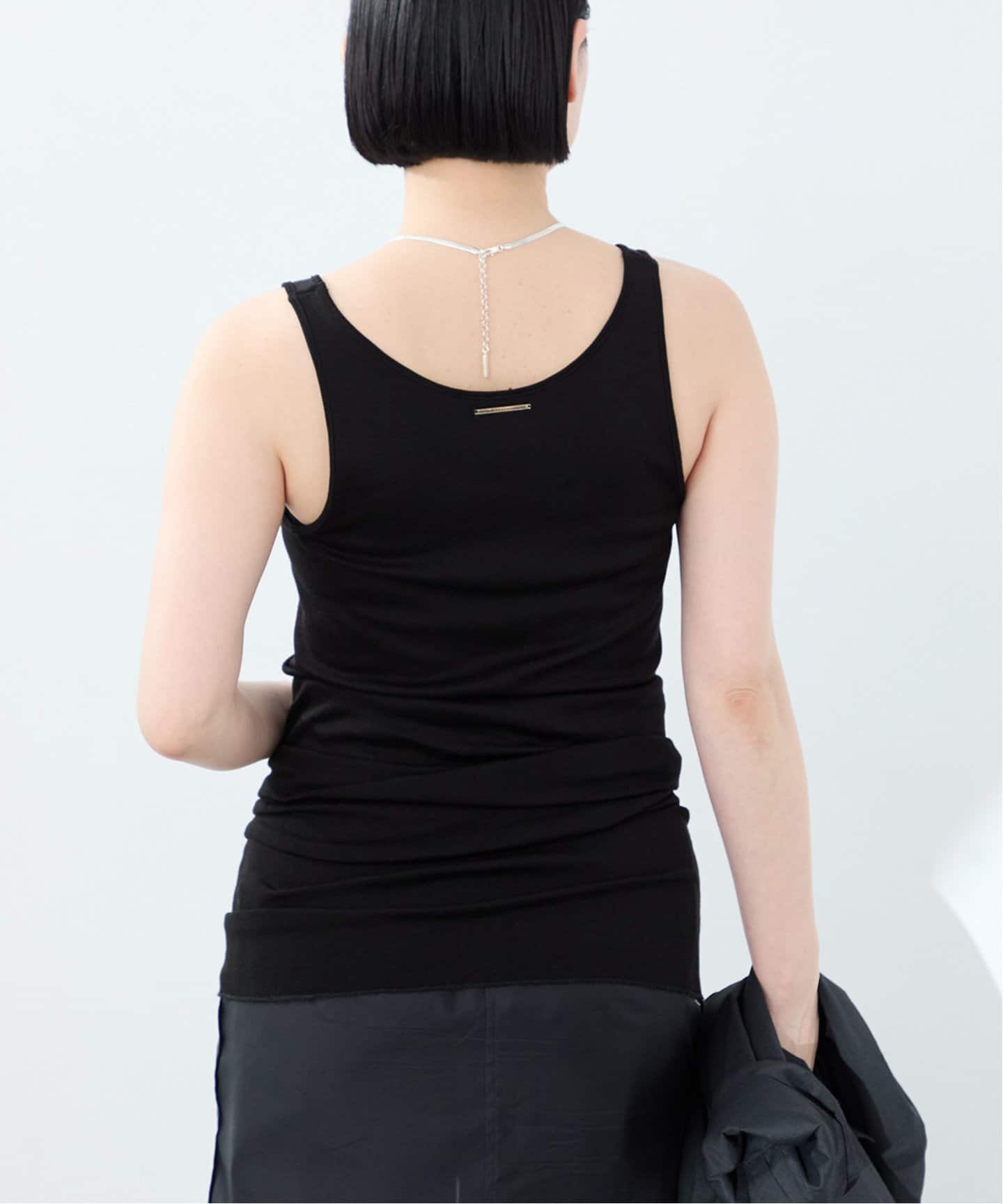 今期新品試着のみIENAシルクタンクトップ★ナチュラル コットンシルクタンクトップ（タンクトップ）｜IENA（イエナ）の