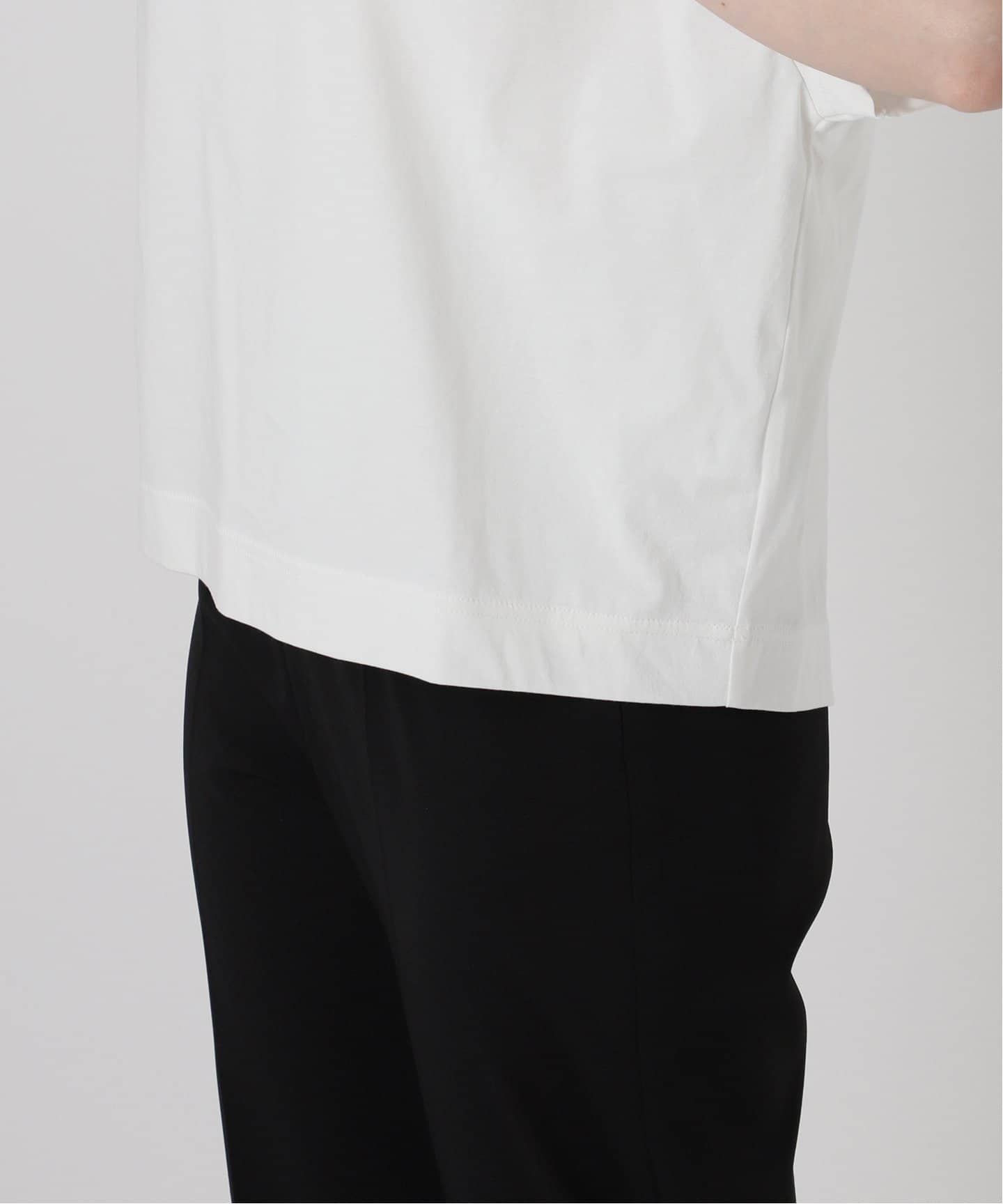 トップス clear cotton Tshirt VERMEIL par iena Svin cotton jersey プルオーバー（Tシャツ／カットソー