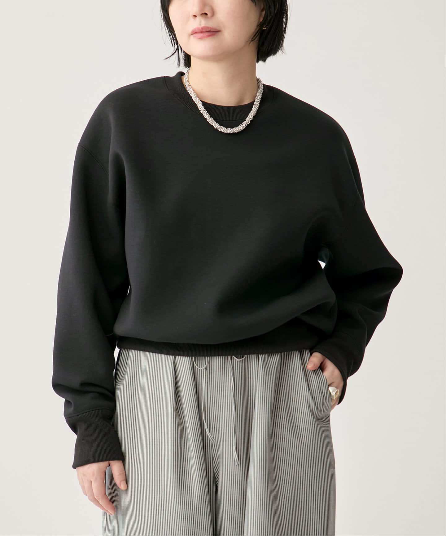 VERMEIL par iena スウェットカットソー 予約》エアクッション ジャージプルオーバー（スウェット