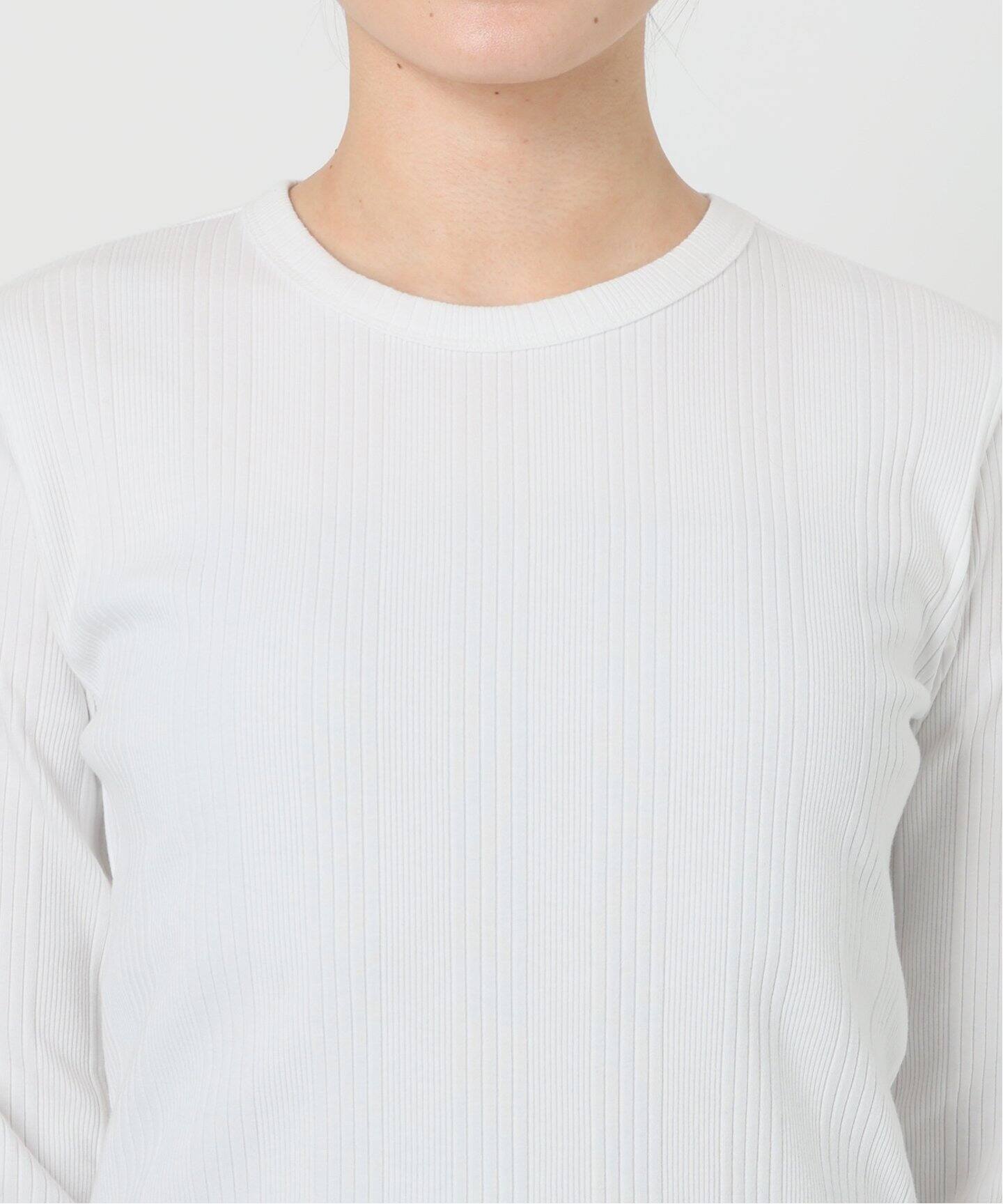 VERMEIL par iena✫DINER Random rib プルオーバー stretch random RIB プルオーバー（Tシャツ／カットソー