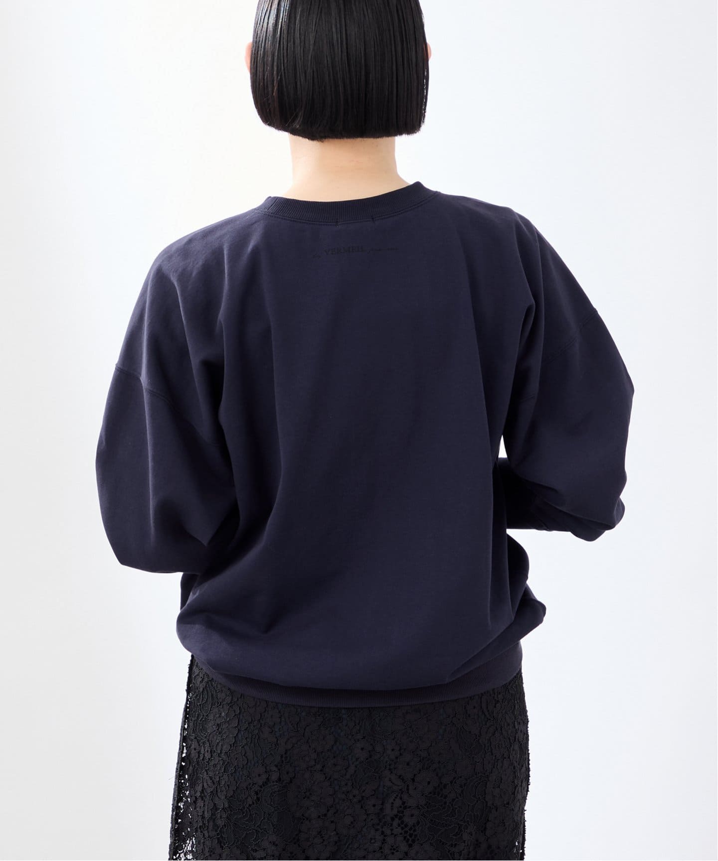 新品タグ付き ヴェルメイユパーイエナ スウェット 綿 白 F C1571