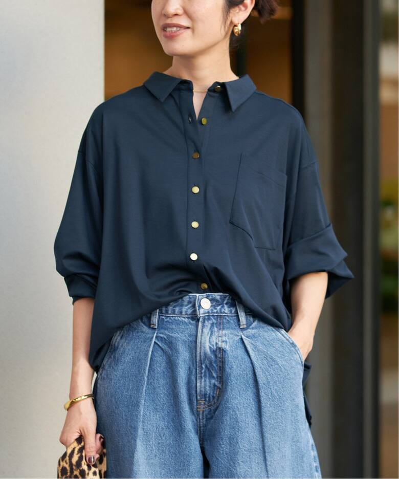 stretch jersey shirts（Tシャツ／カットソー）｜VERMEIL par iena 