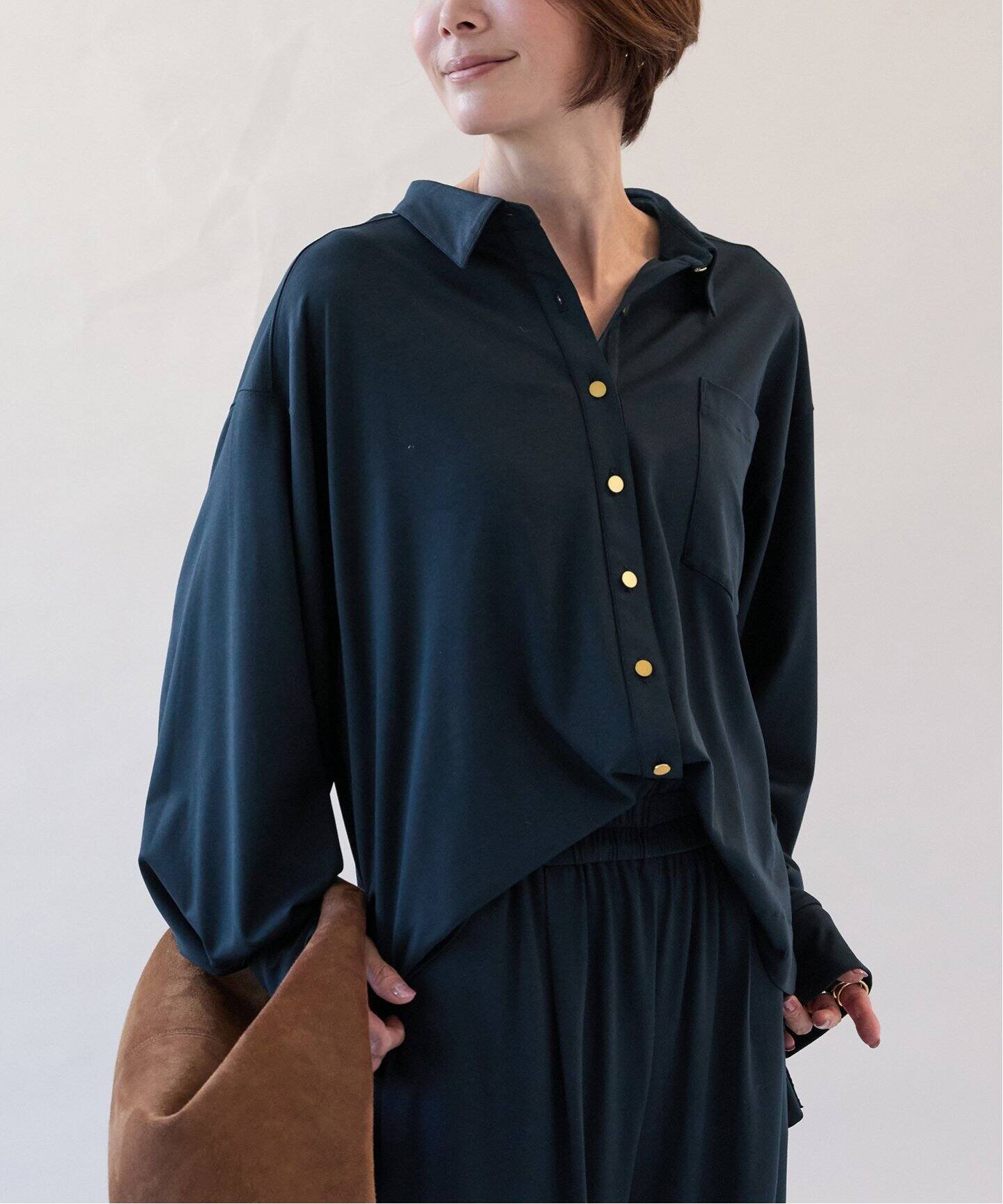 stretch jersey shirts（Tシャツ／カットソー）｜VERMEIL par