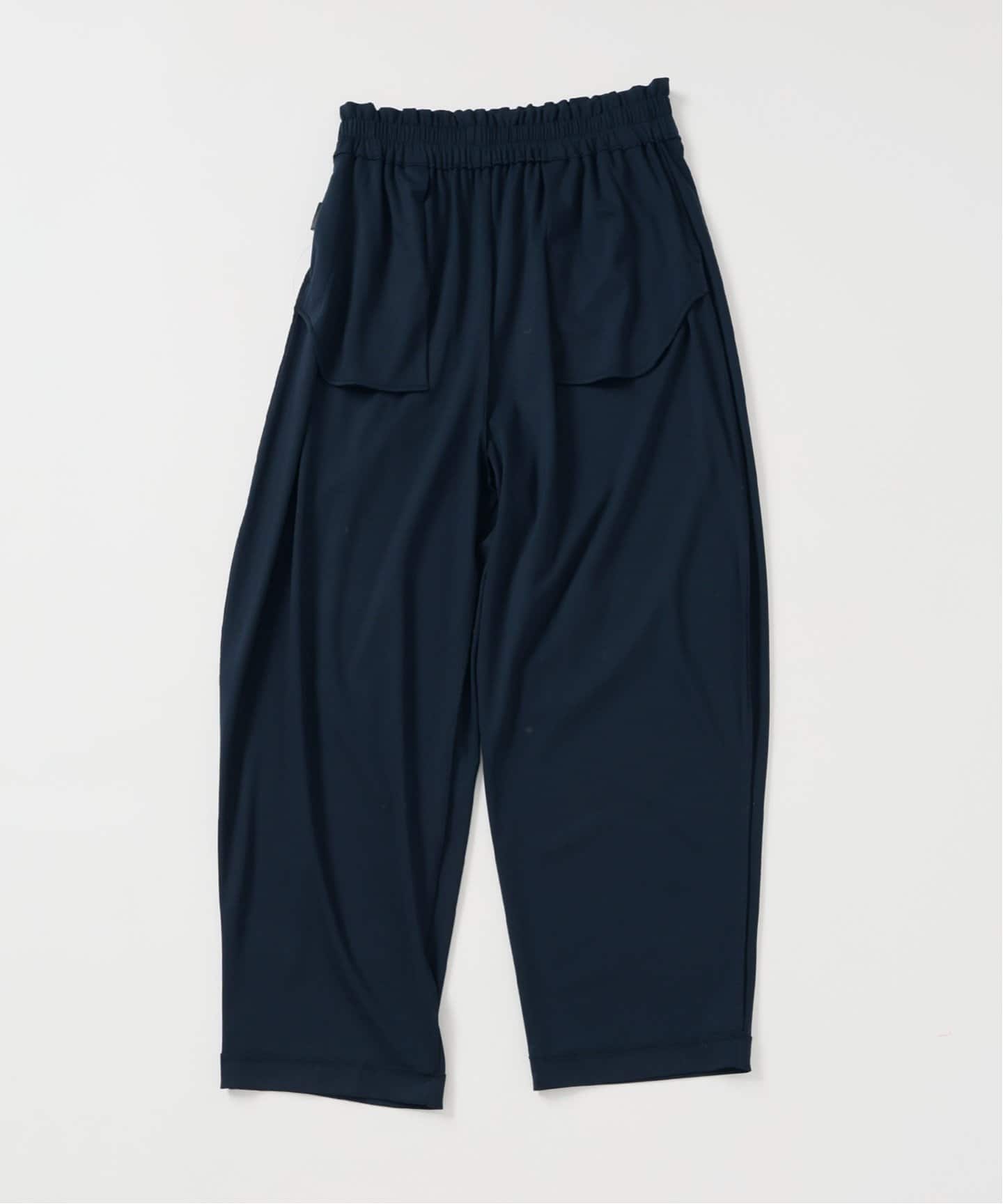 VERMEIL par iena サスペンダー egg パンツ ブラウン 36 stretch jersey pants（その他パンツ）｜VERMEIL par iena
