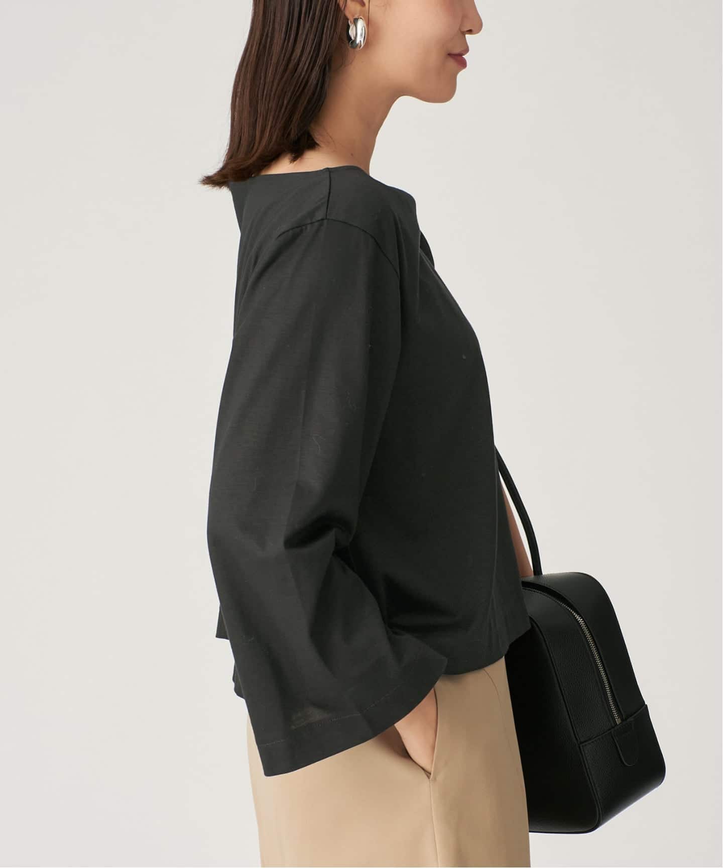 Asymmetry jersey プルオーバー（Tシャツ／カットソー