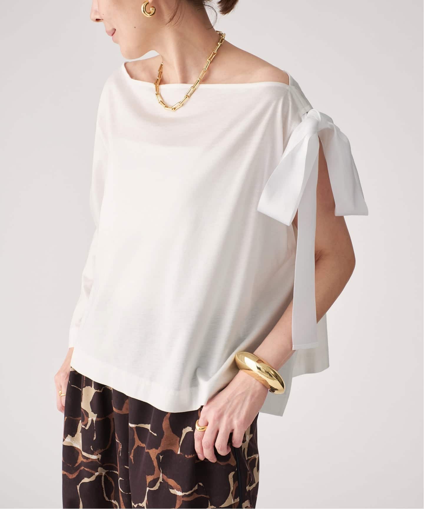 Asymmetry jersey プルオーバー