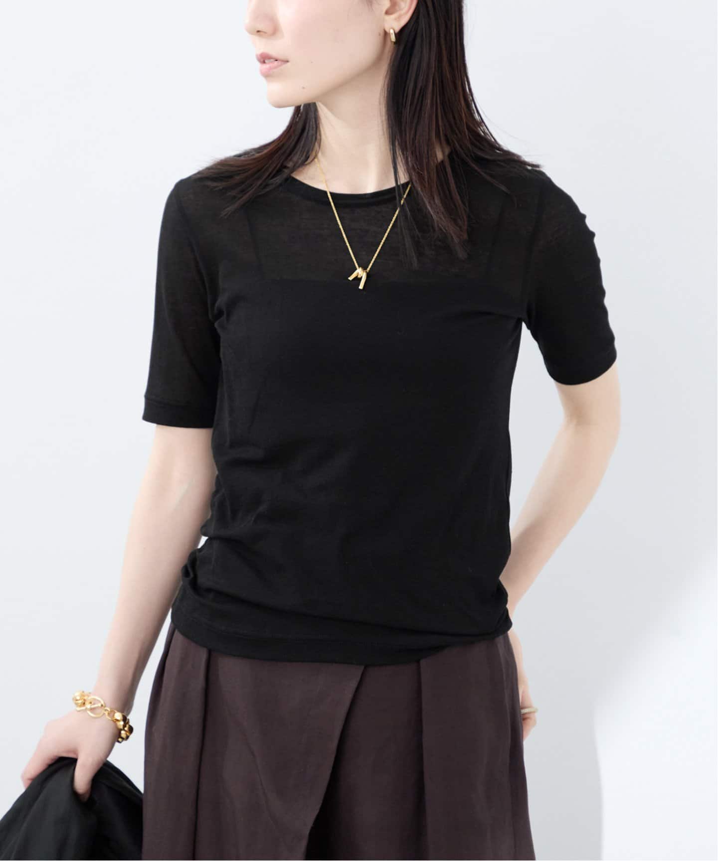 IENA - VERMEIL par iena 天竺Tシャツ　未使用品 VERMEIL par iena(ヴェルメイユ パー イエナ)の「【SLOANE
