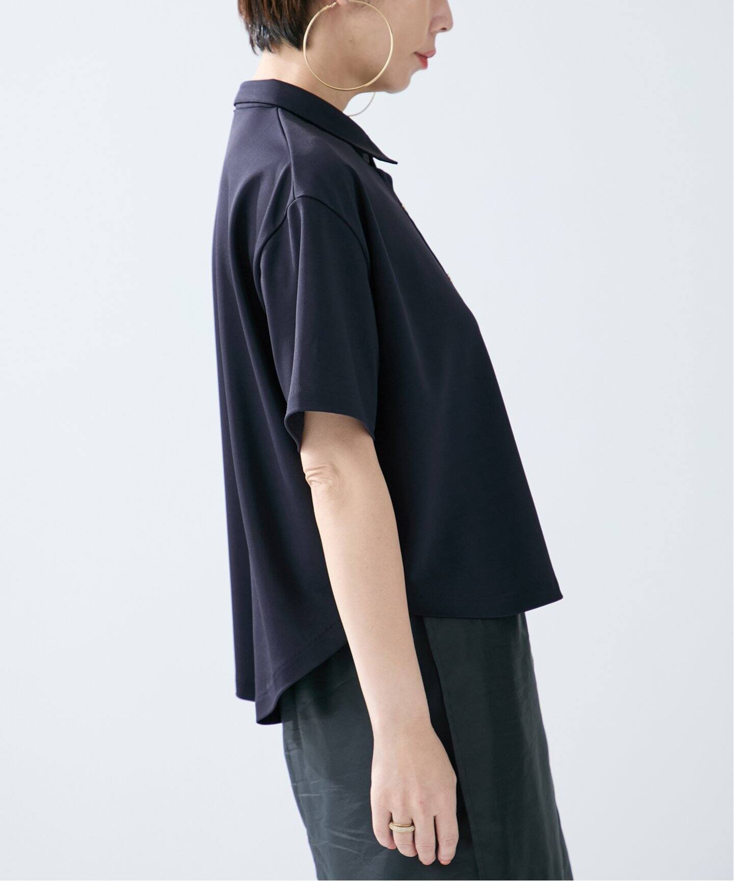 「VERMEIL par iena」 半袖Tシャツ FREE ブラック系その他 レディース セール】sheer fraise cotton Tee（Tシャツ/カットソー
