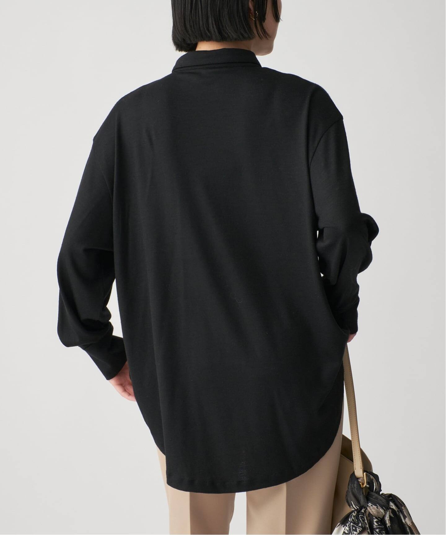 美品　イエナ　トレーナー　羽織り　カットソー　シャツ チュール袖デザインプルオーバー(カットソー・Tシャツ) | al