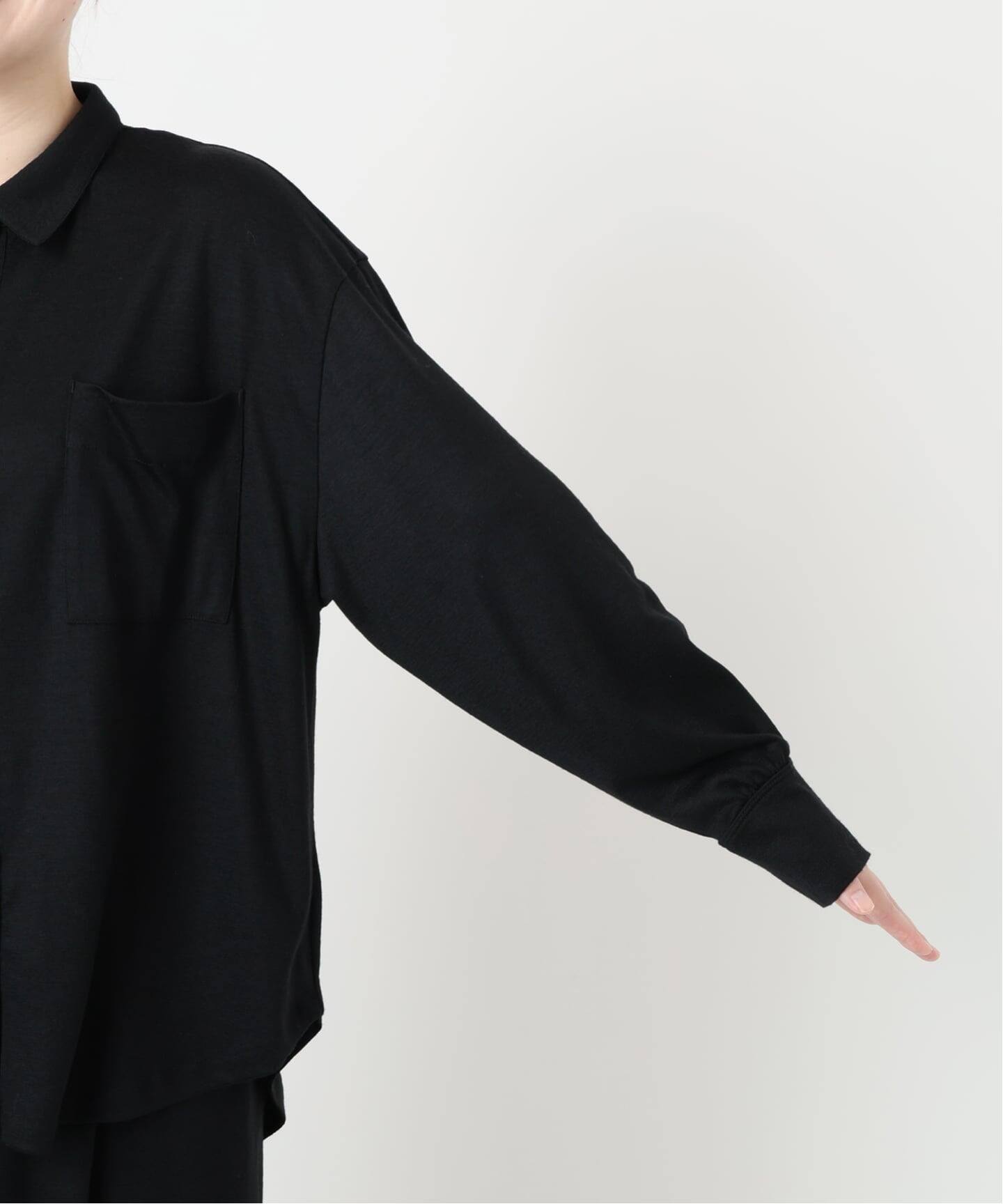美品　イエナ　トレーナー　羽織り　カットソー　シャツ チュール袖デザインプルオーバー(カットソー・Tシャツ) | al
