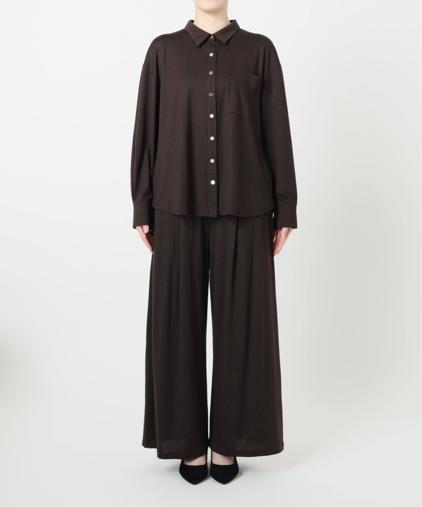 wool 100 jersey シャツ（Tシャツ／カットソー）｜VERMEIL par