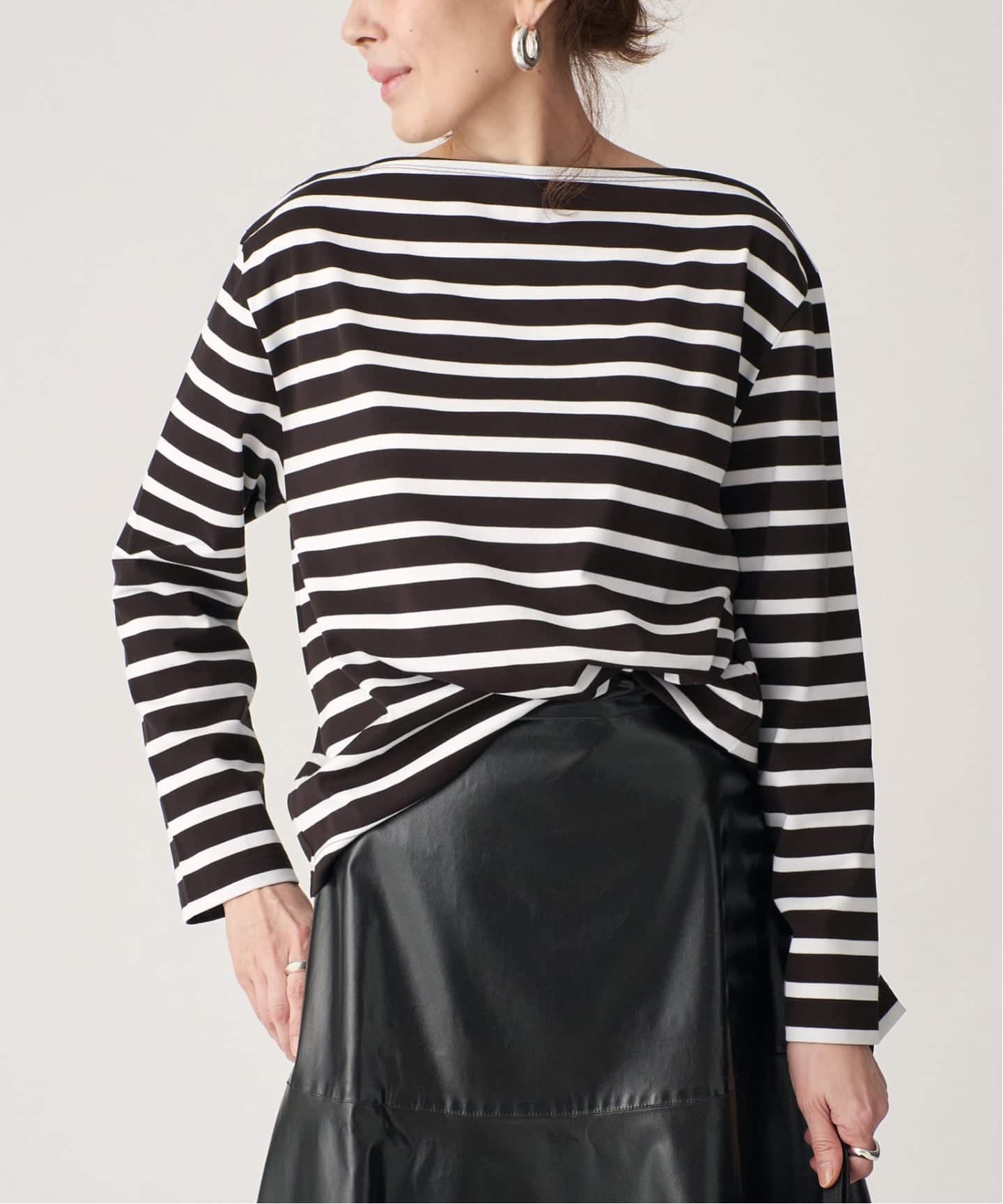 Paralleled cotton プルオーバー（Tシャツ／カットソー）｜VERMEIL par
