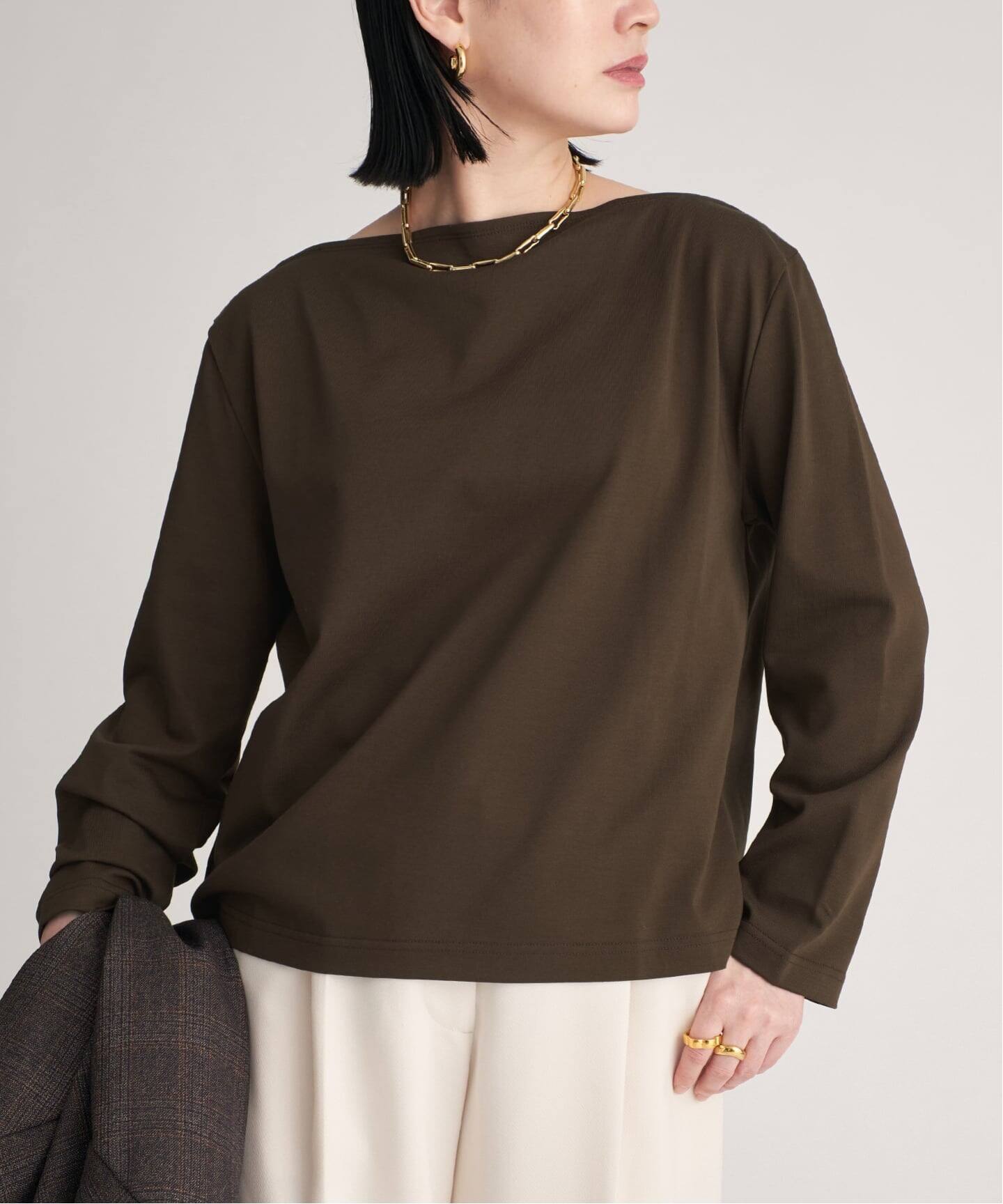 Paralleled cotton プルオーバー（Tシャツ／カットソー）｜VERMEIL par